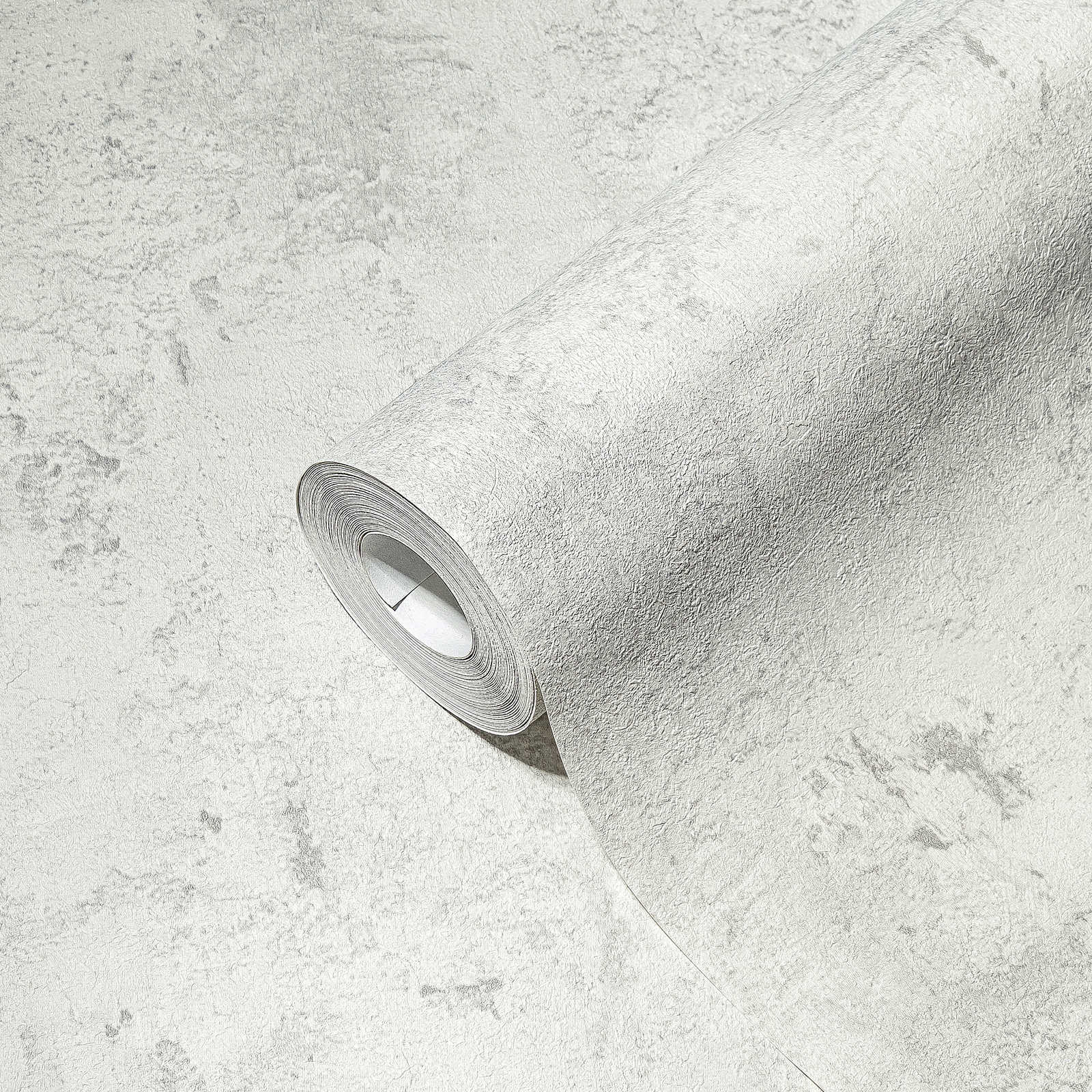             Light grey concrete wallpaper with texture design - grey
        