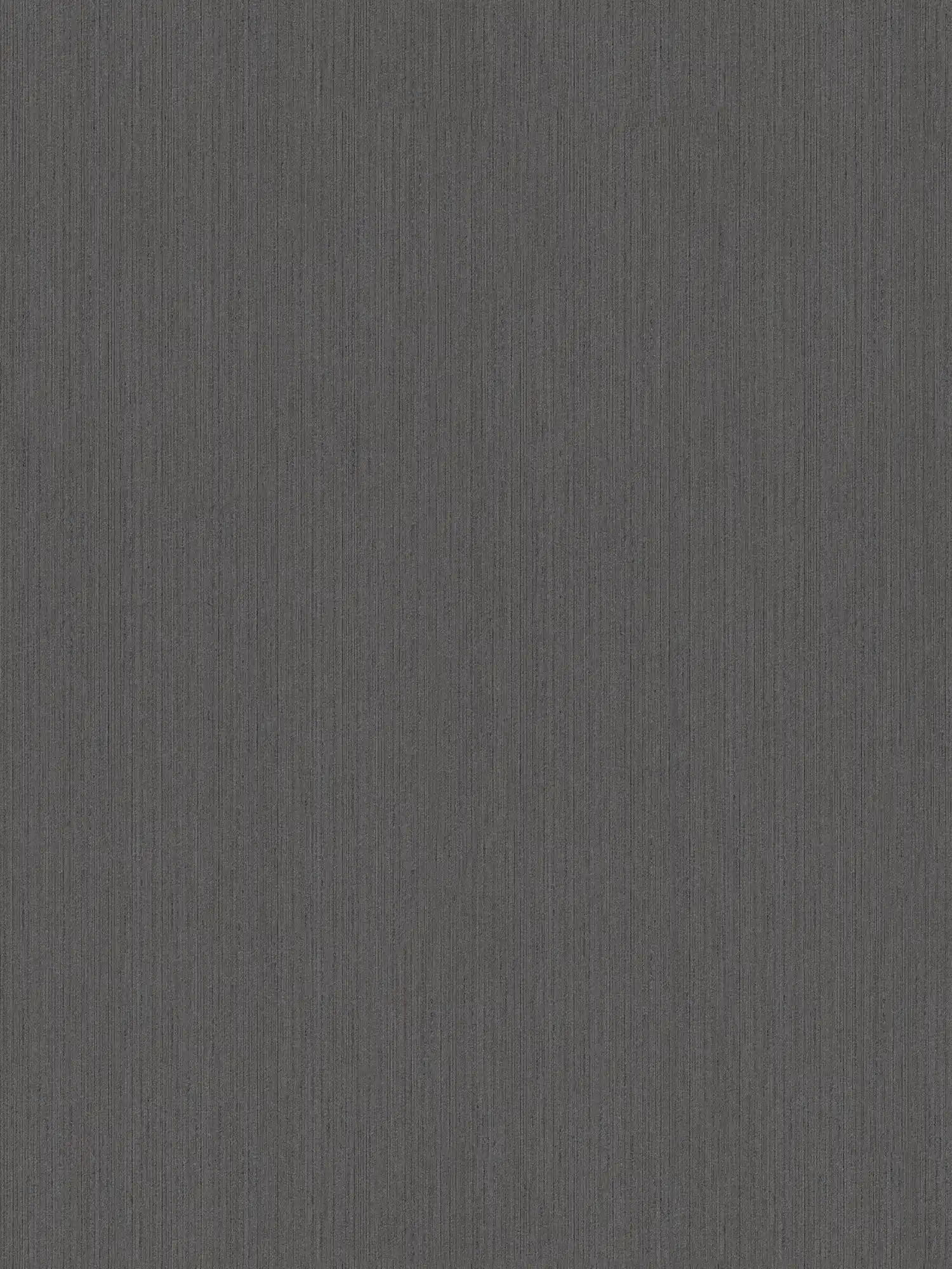 Wallpaper graphite grey with texture effect & satin finish
