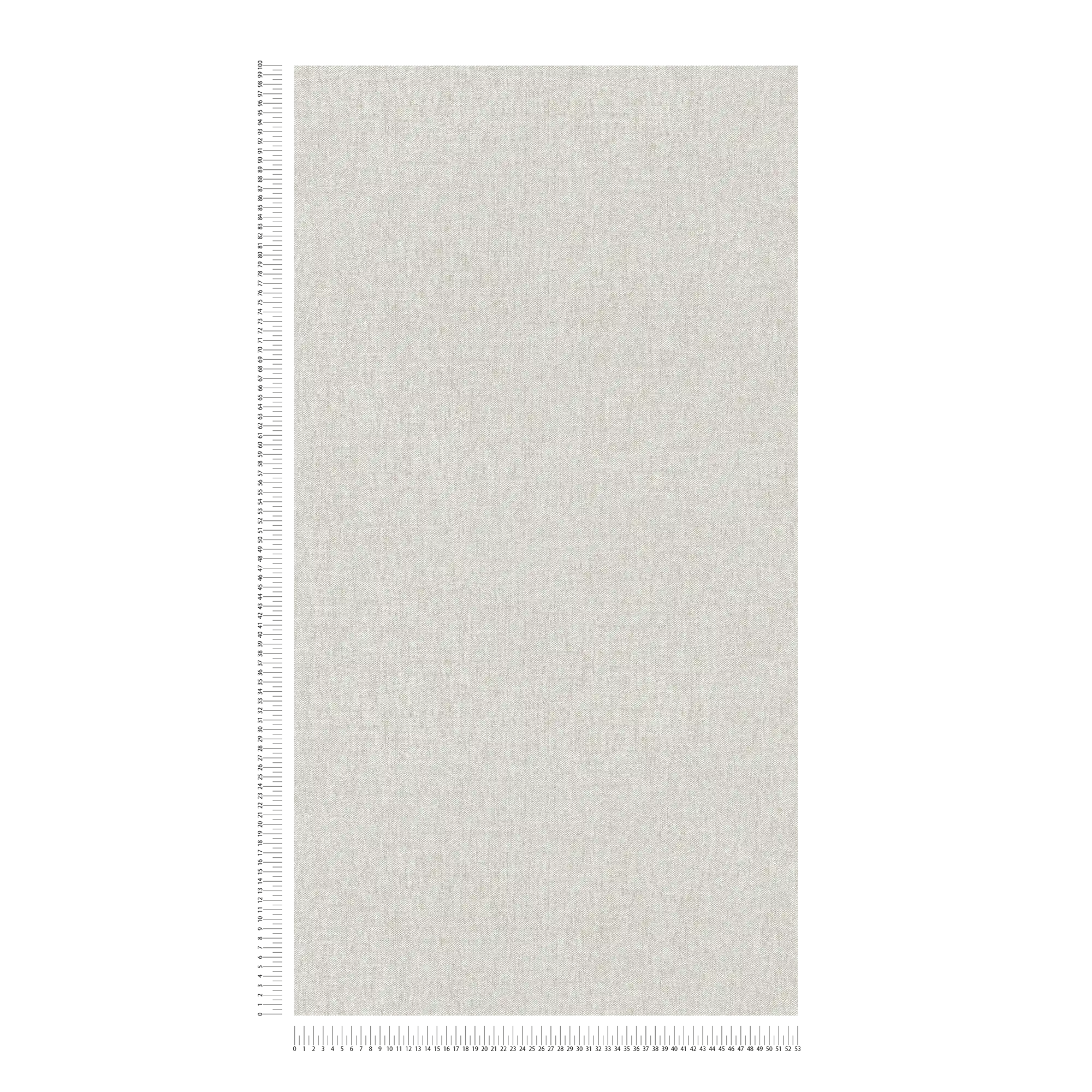             Papel pintado vintage gris claro con motivo textil - gris, beige
        