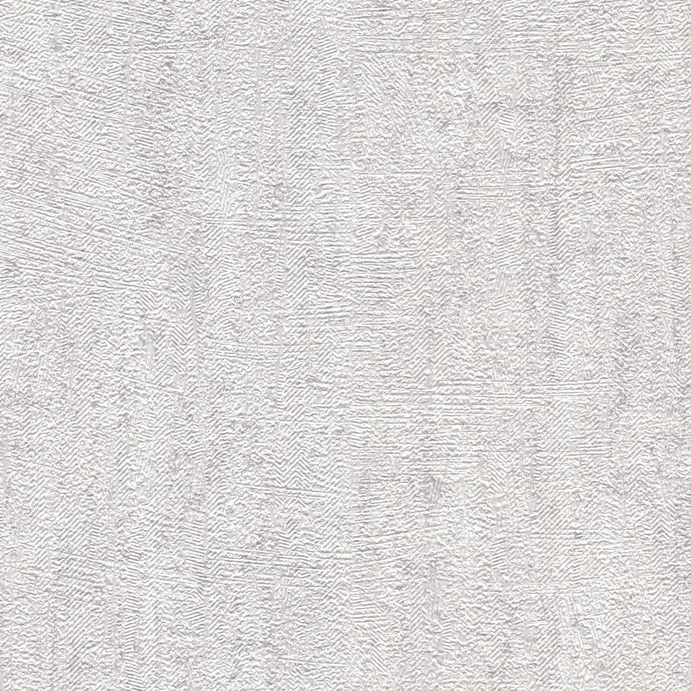             Light grey non-woven wallpaper glossy with textured pattern - grey
        