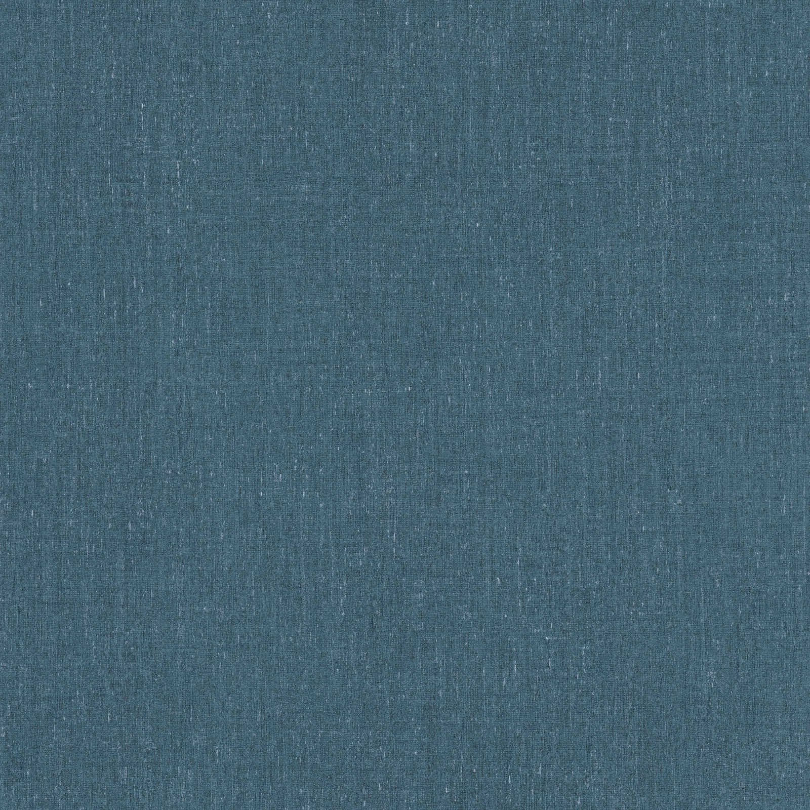 Papel pintado Petrol liso con detalle de textura - Azul
