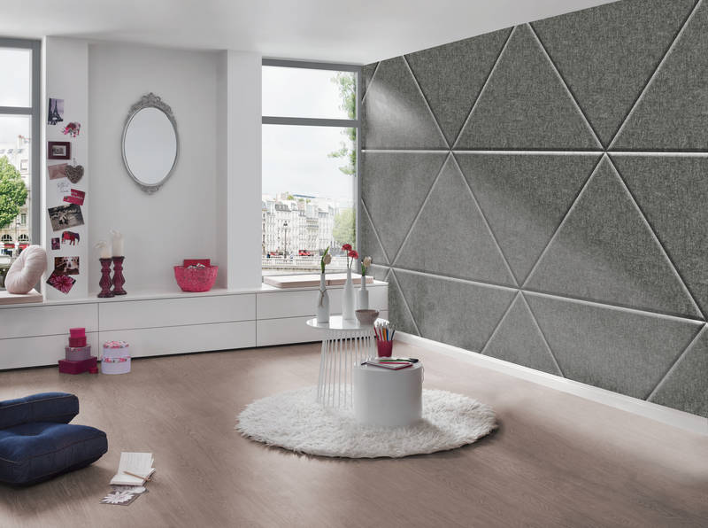             Photo wallpaper tile pattern pyramids with 3D effect
        