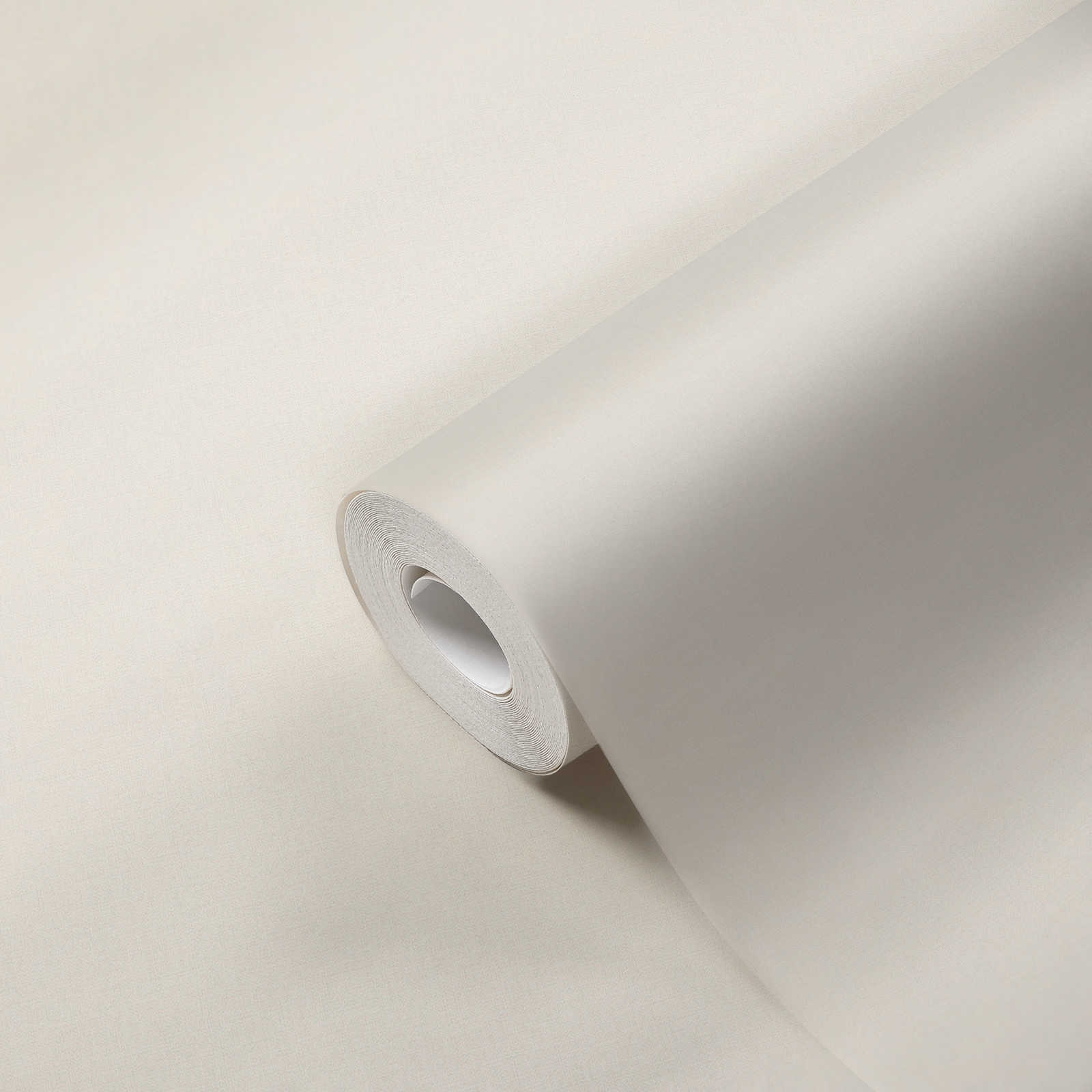             Non-woven wallpaper plain with light sheen - white
        
