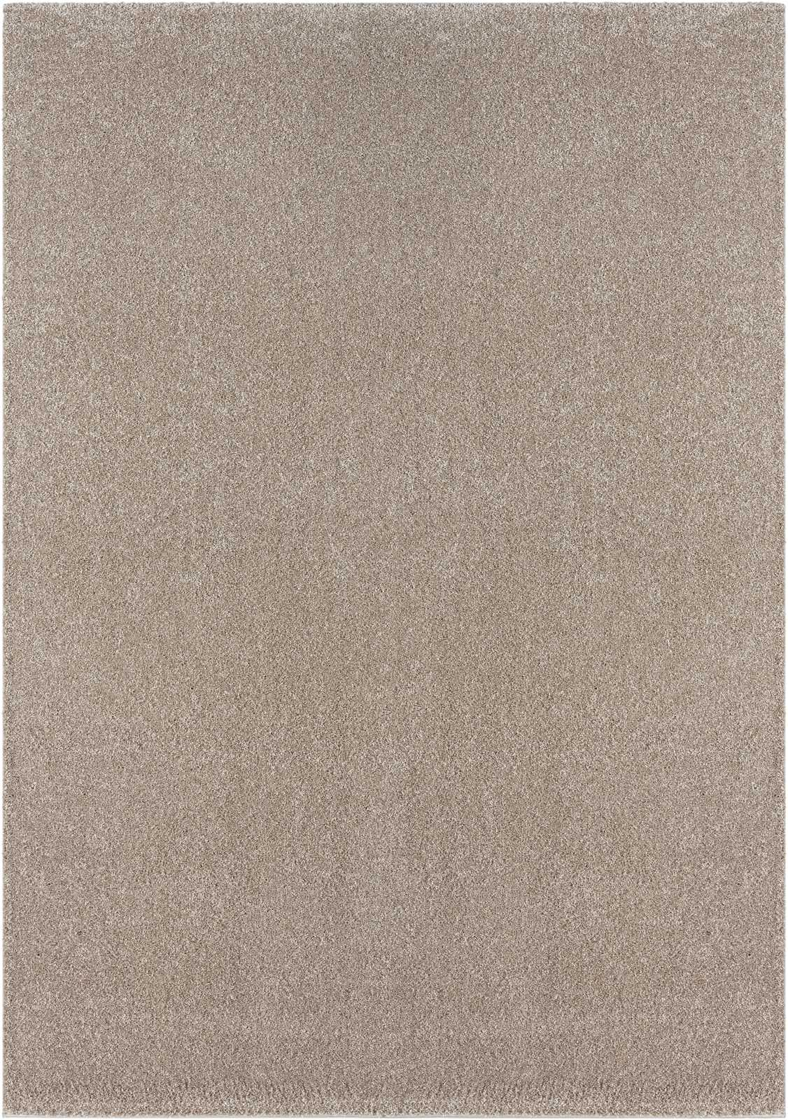             Soft short pile carpet in beige - 170 x 120 cm
        