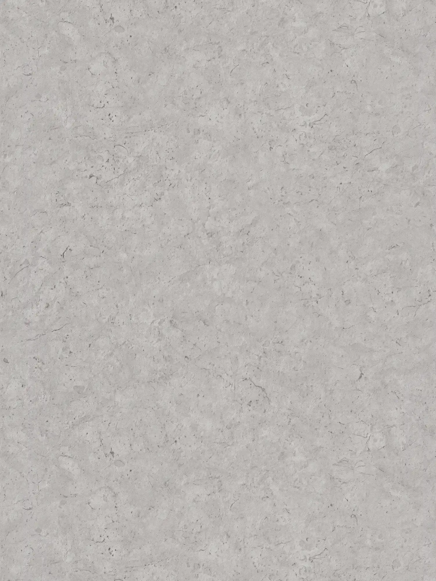 Carta da parati effetto cemento con motivo discreto - grigio
