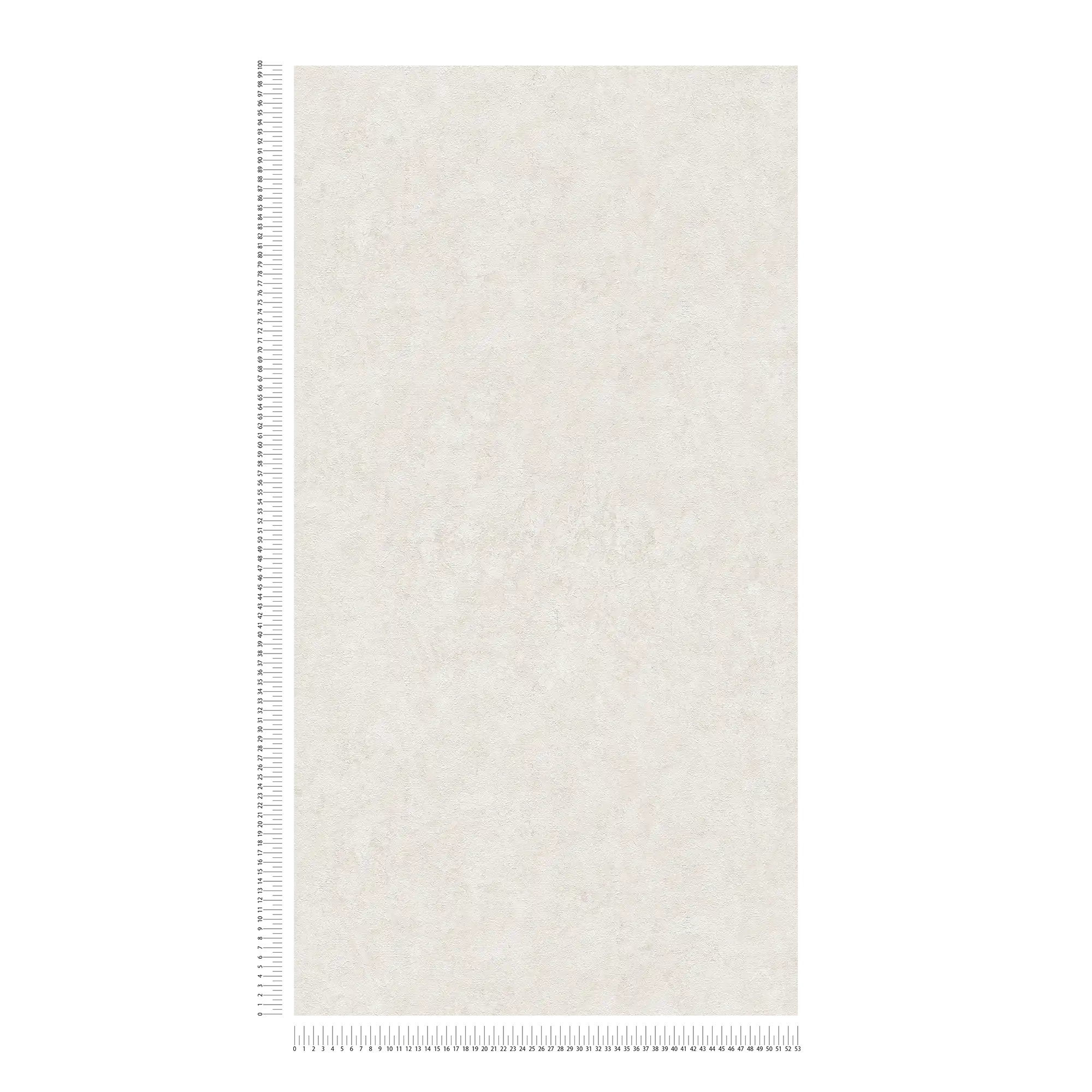             Non-woven wallpaper plain with textured pattern - white, light grey
        