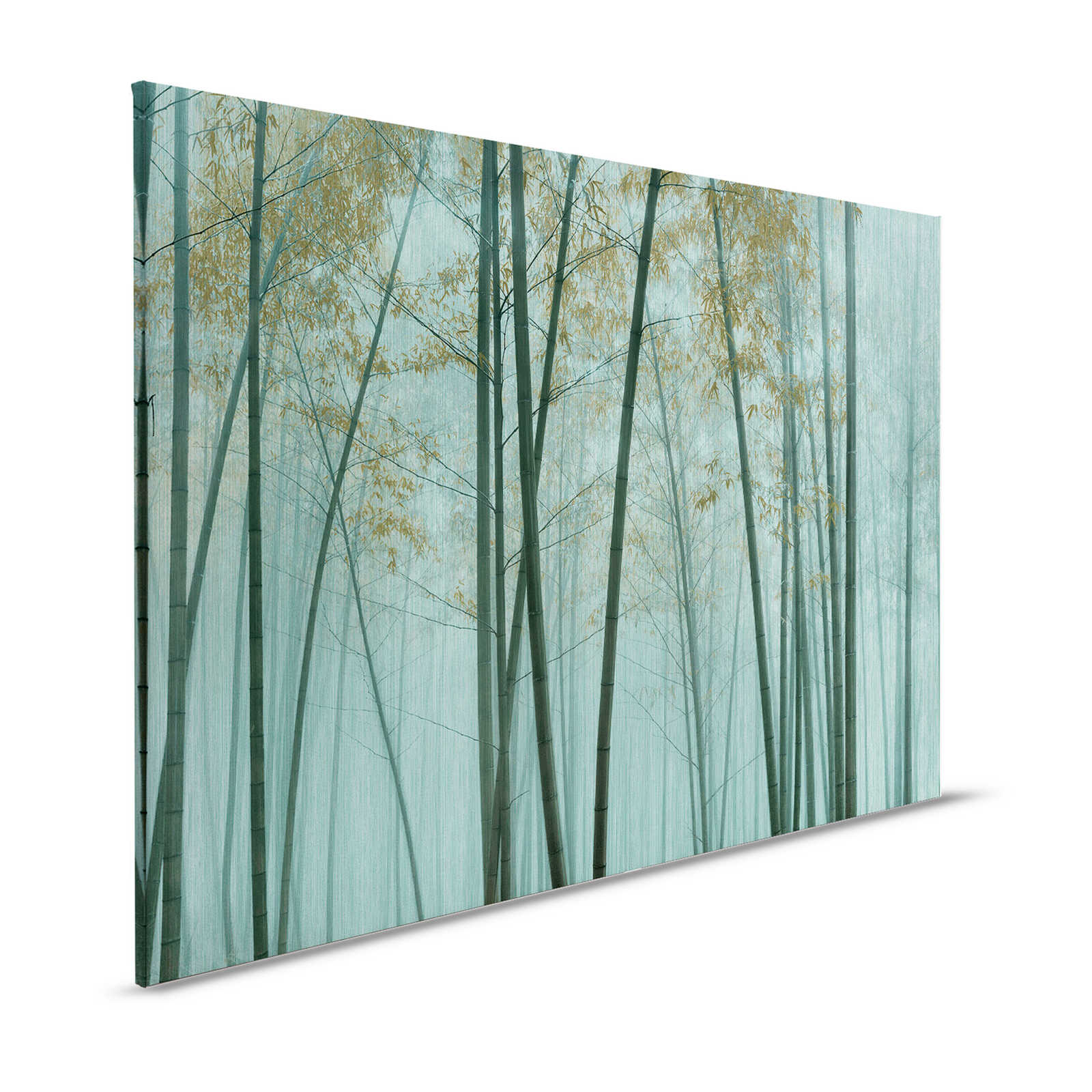 En el bambú 3 - Asia Cuadro en lienzo Bosque de bambú - 1,20 m x 0,80 m

