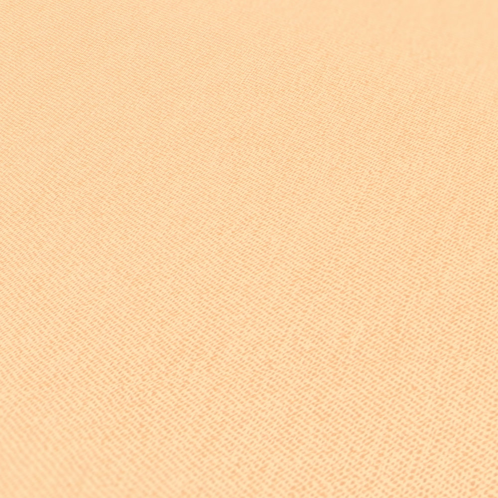             Wallpaper peach orange matte texture in textile design - orange
        