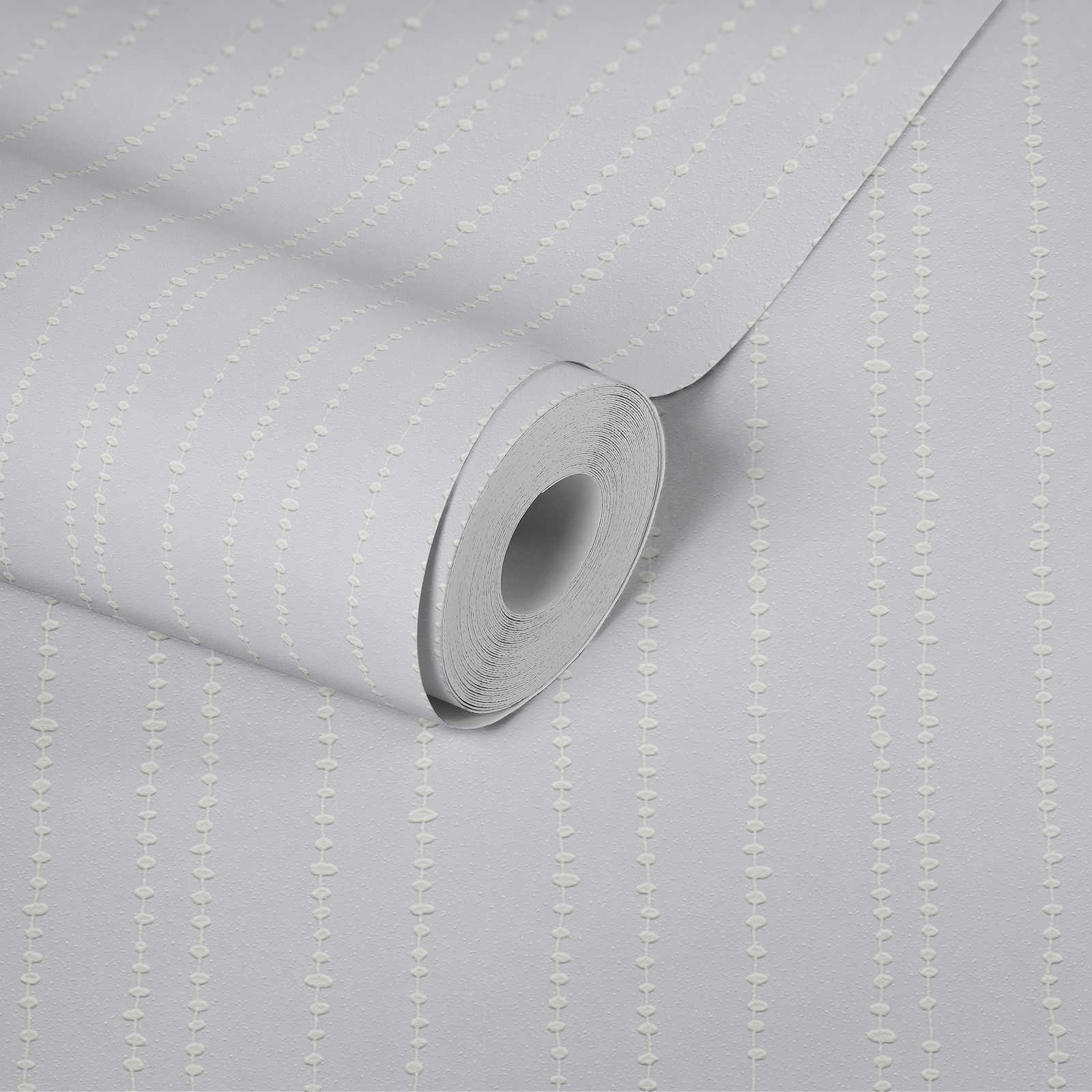             Papel pintado de tejido-no tejido con motivo de líneas - 25,00 m x 1,06 m
        