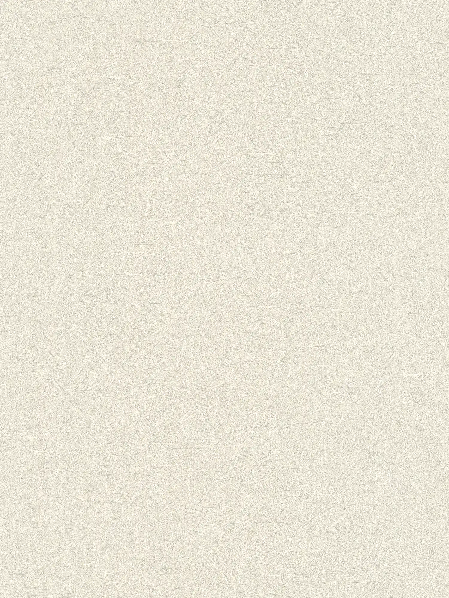 Papier peint intissé uni avec fibres motif structuré - beige
