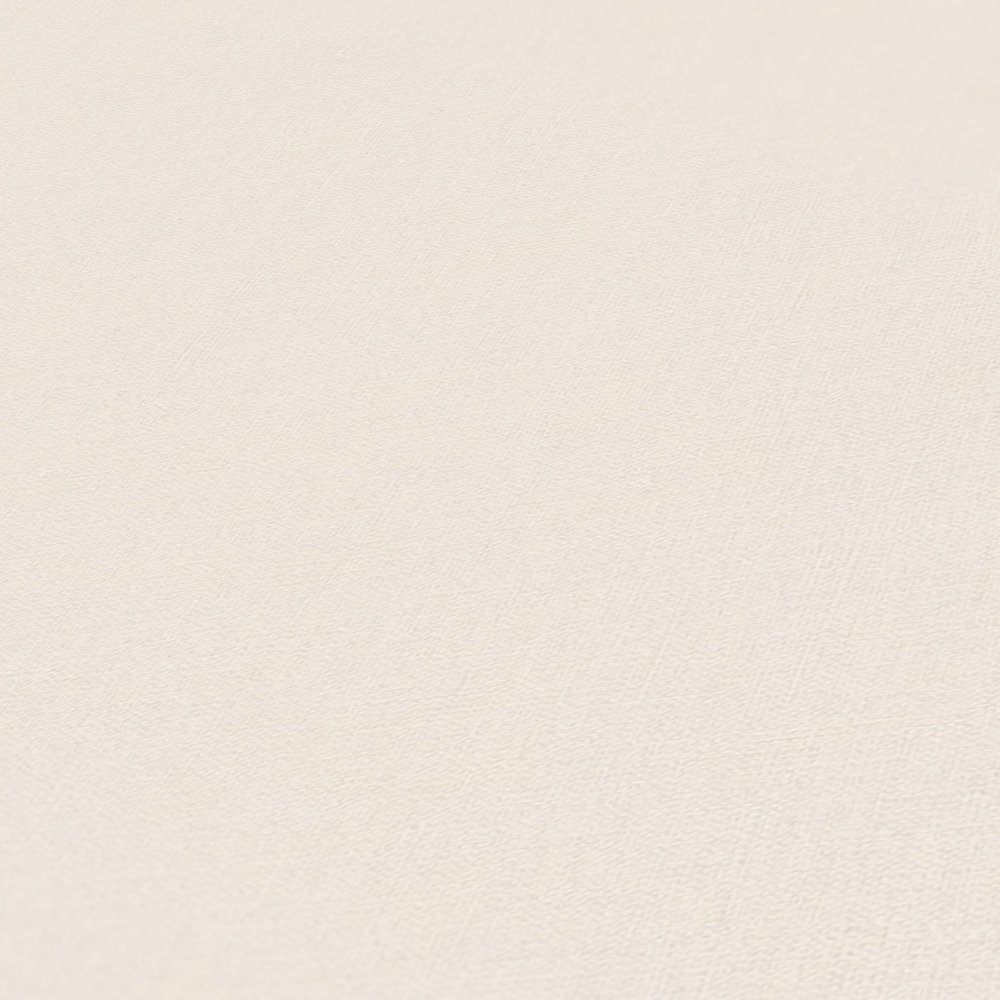            Non-woven wallpaper plain with light sheen - beige, cream
        