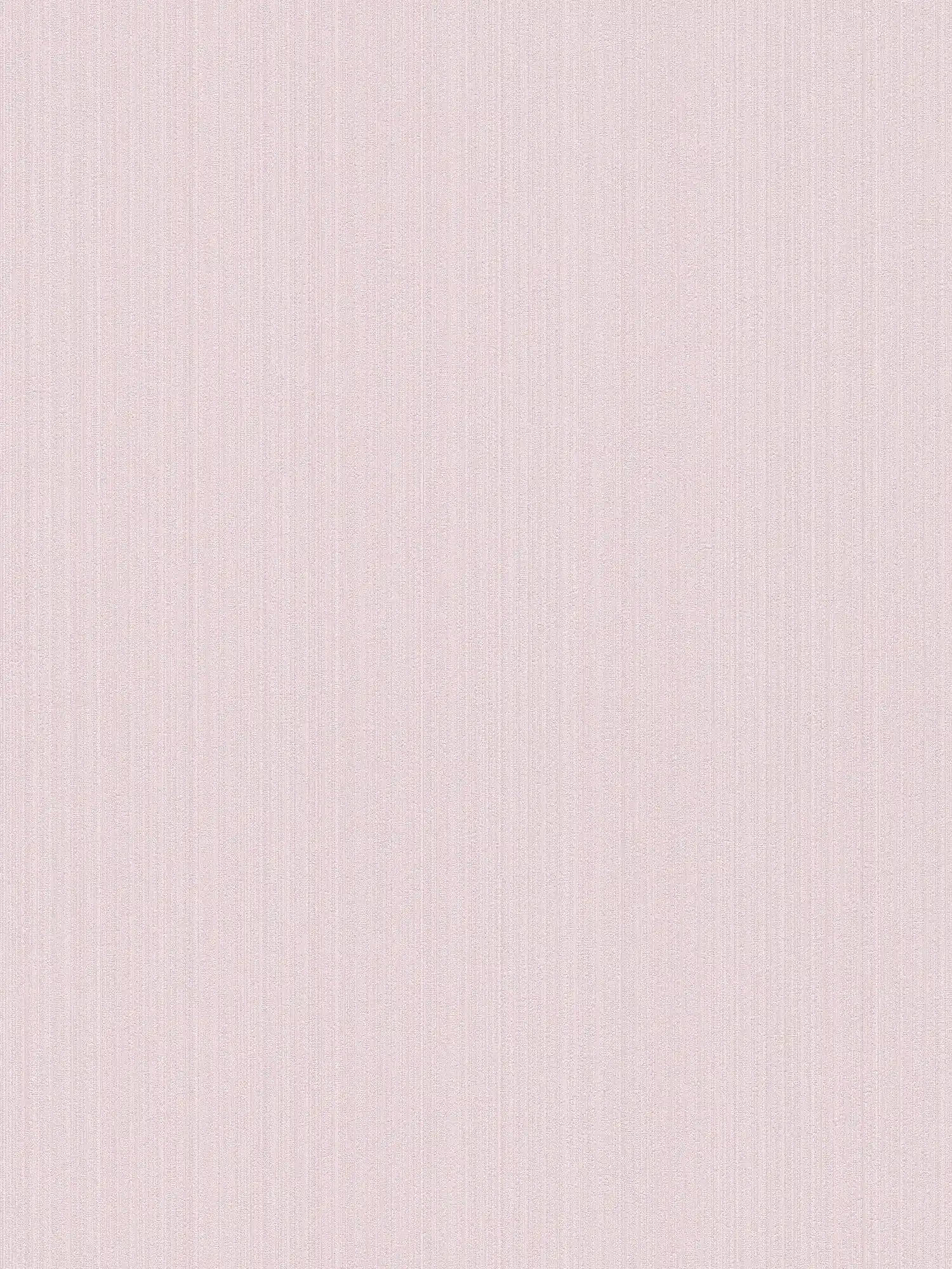 Papier peint intissé rose satiné, uni avec effet structuré
