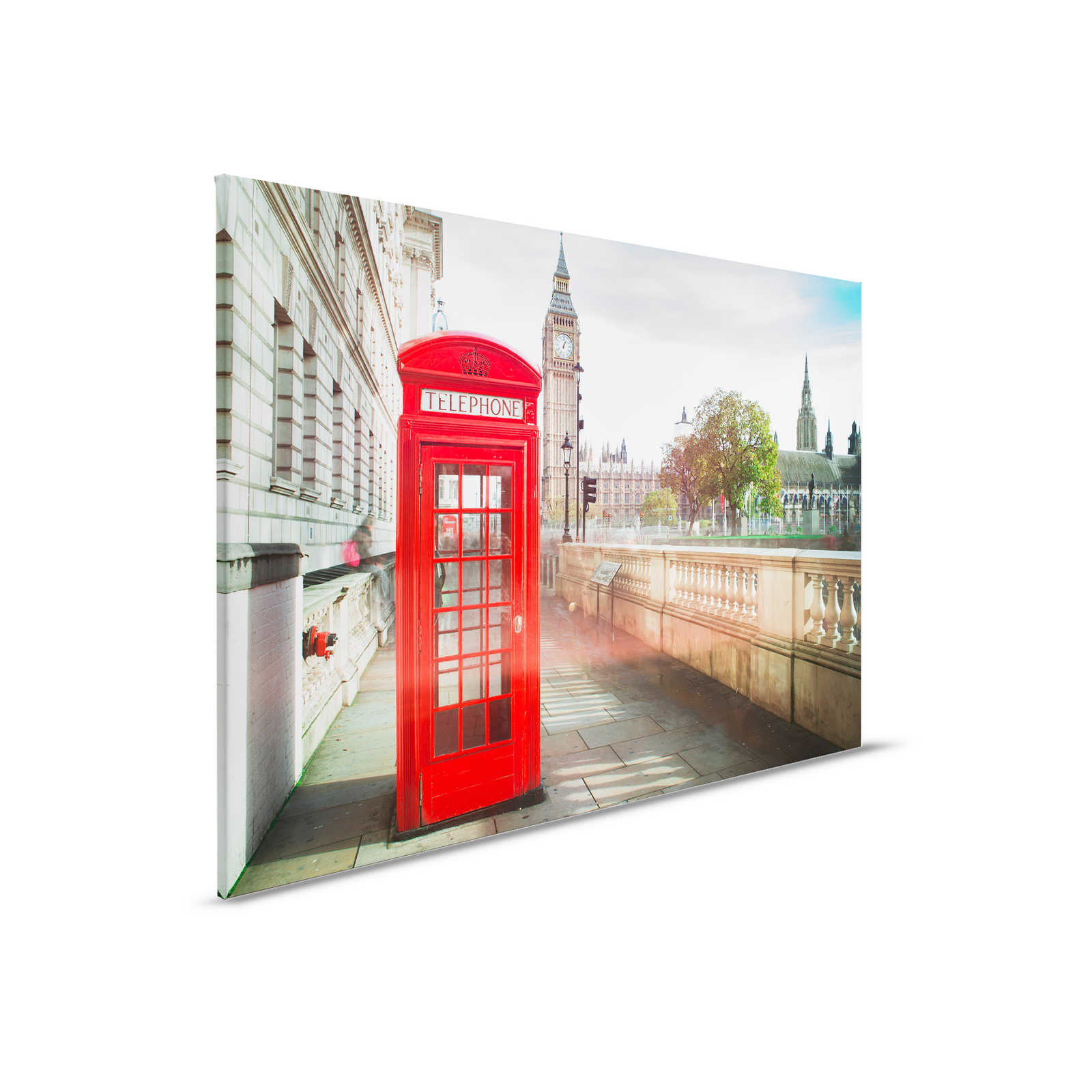         Canvas with red telephone box in London - 0.90 m x 0.60 m
    