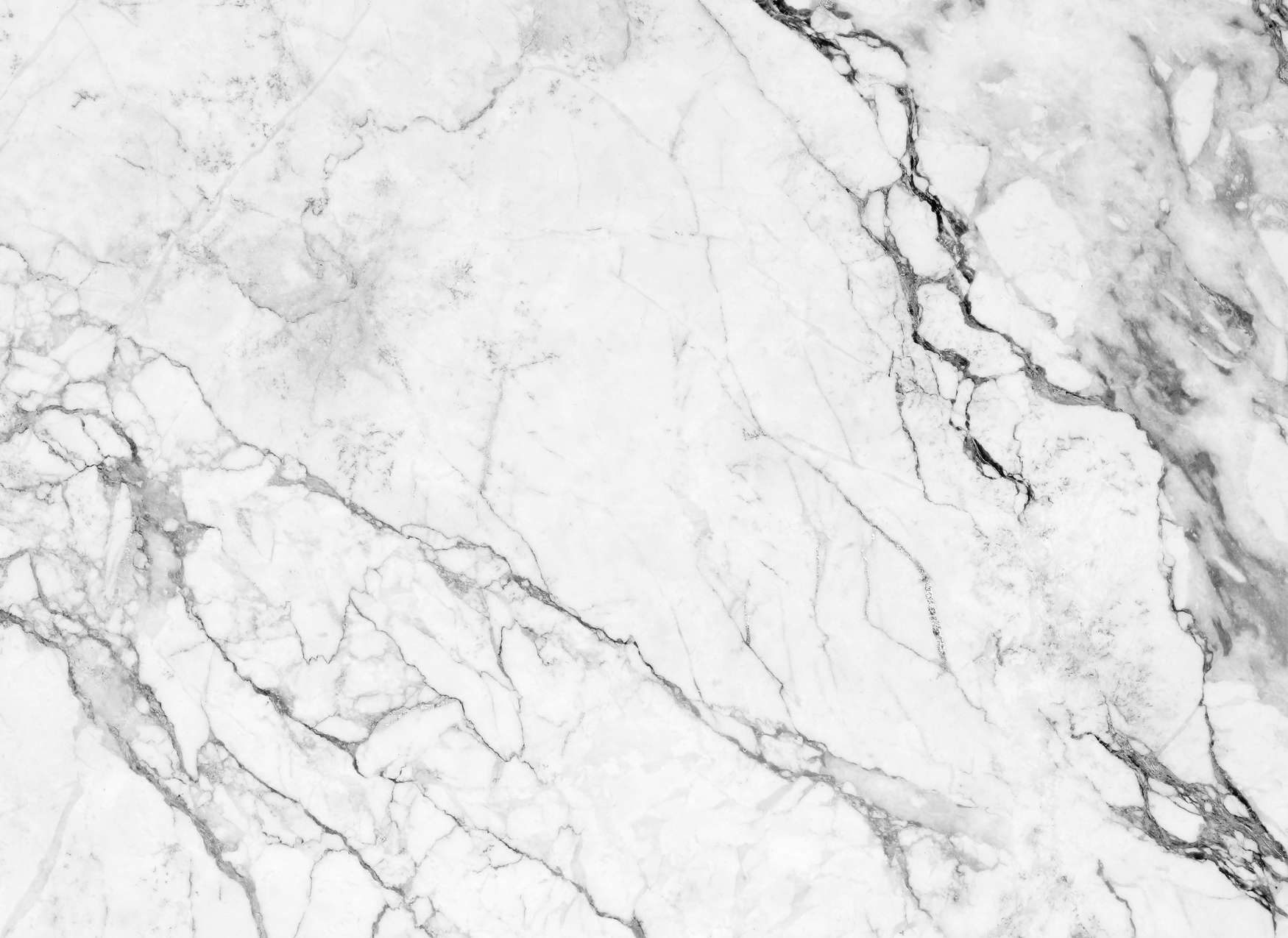             Photo wallpaper with modern marble look - grey, white
        