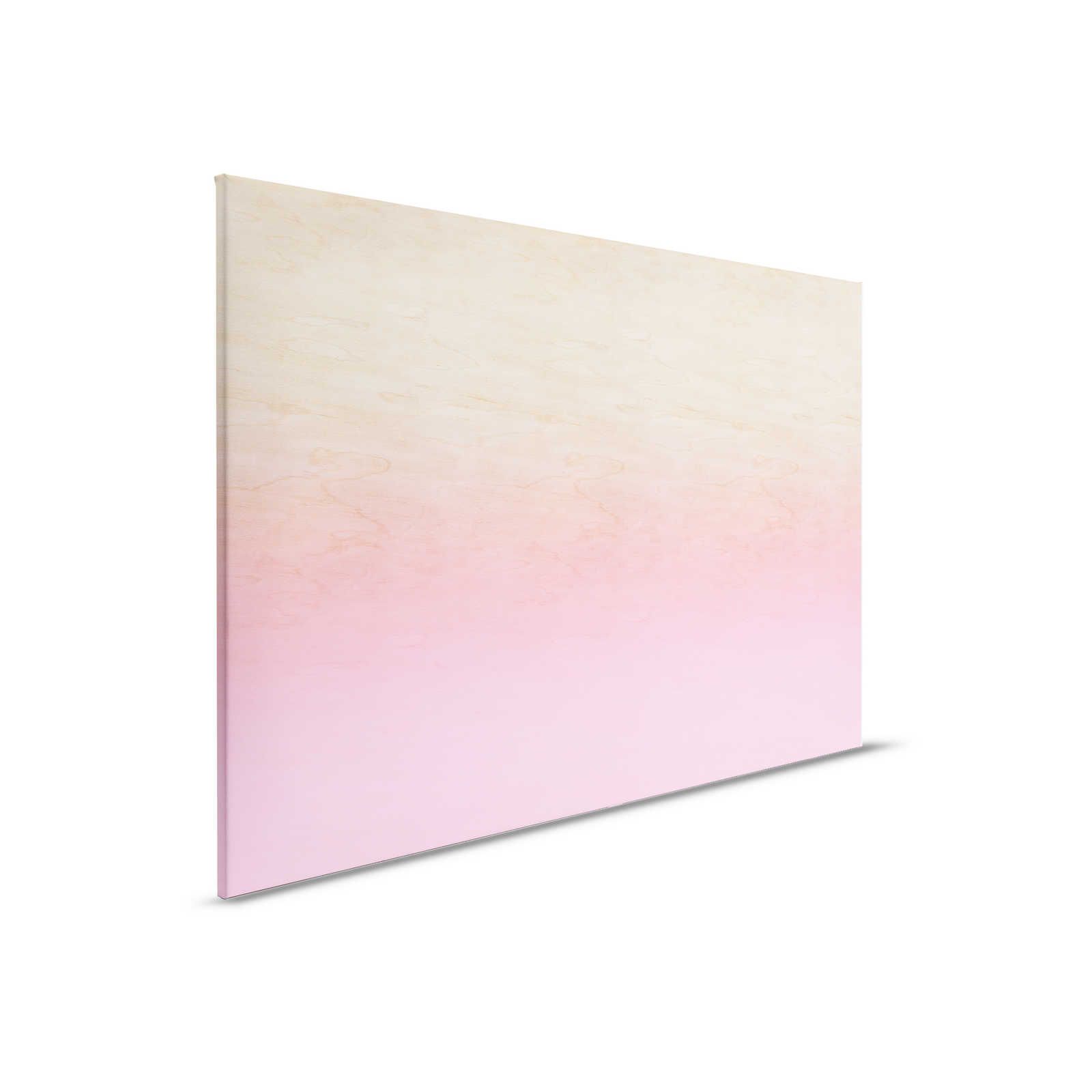         Workshop 1 - Canvas painting Pink Ombre Effect & Wood Grain - 0.90 m x 0.60 m
    