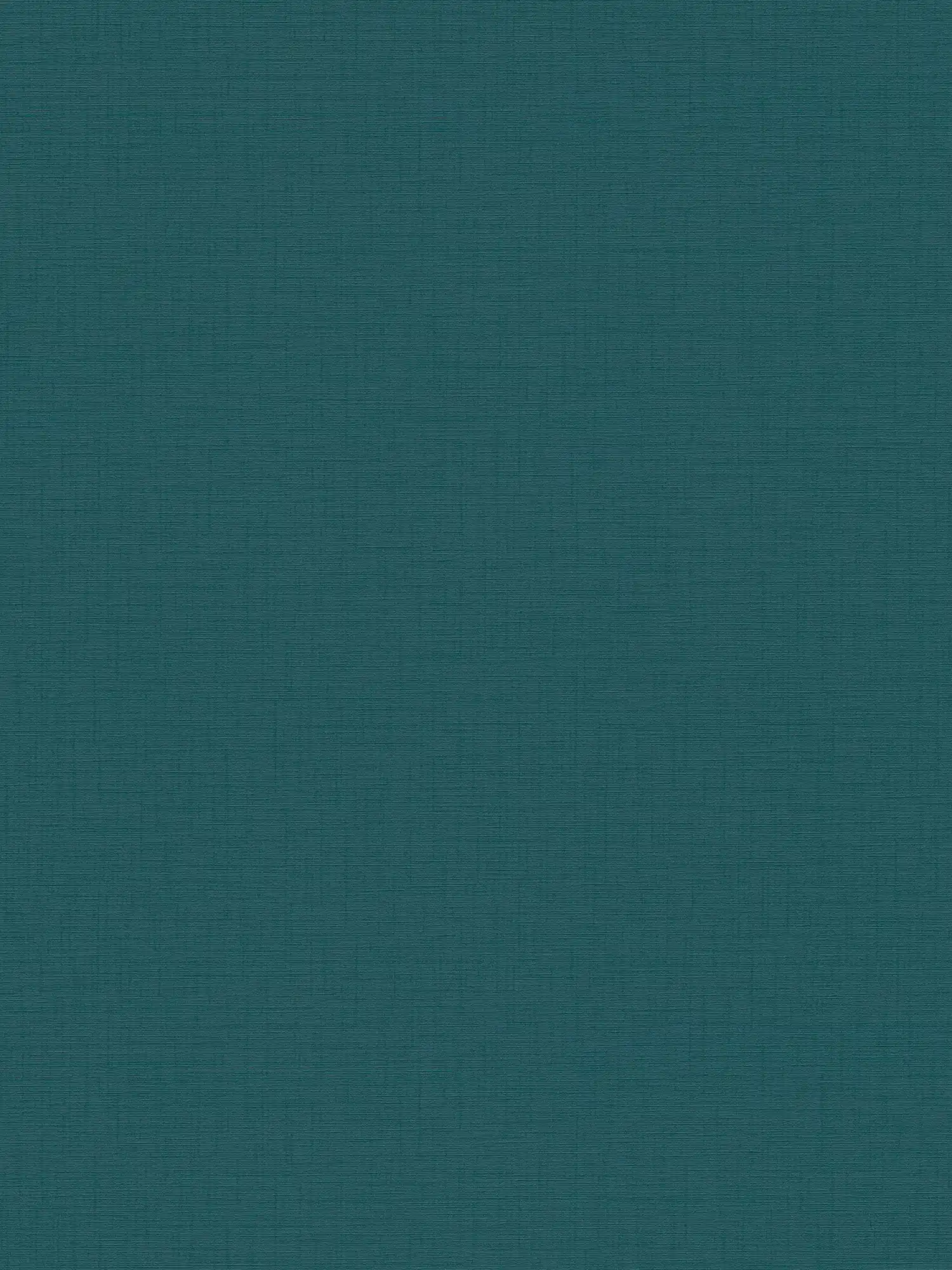 Petrol wallpaper plain colours with linen texture - blue, green
