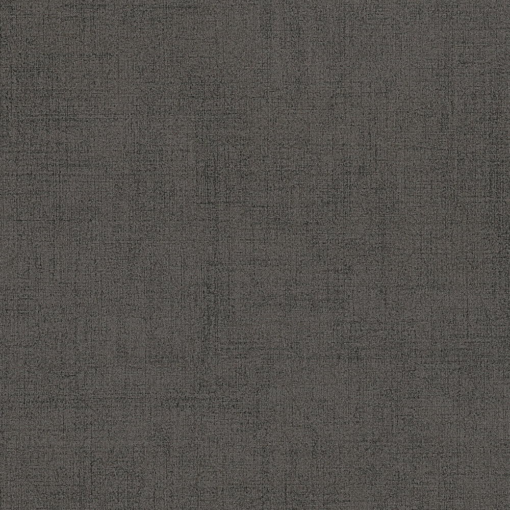             Papier peint gris anthracite avec structure textile & effet brillant
        