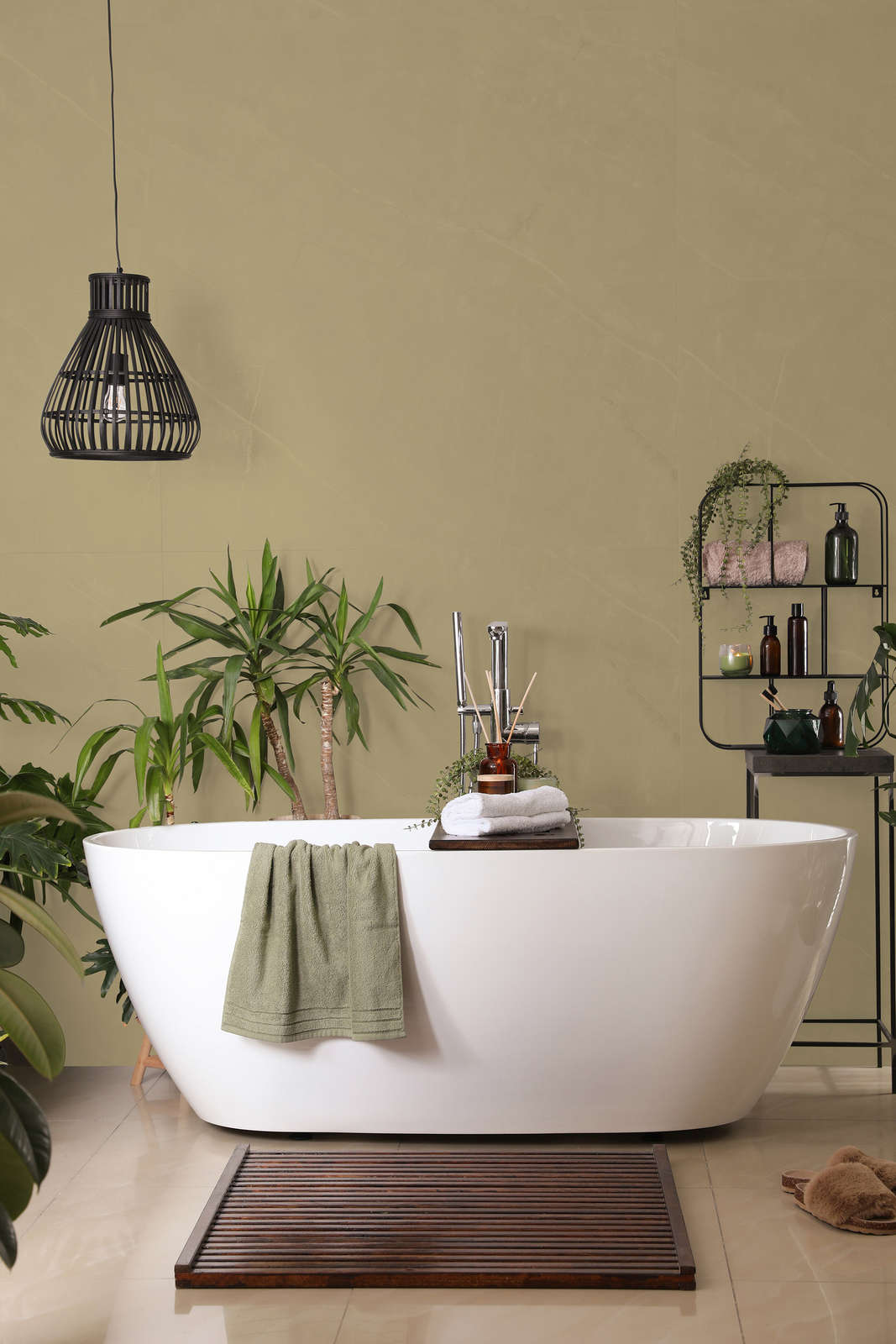             Premium Wall Paint Soothing Khaki »Lucky Lime« NW606 – 2.5 litre
        