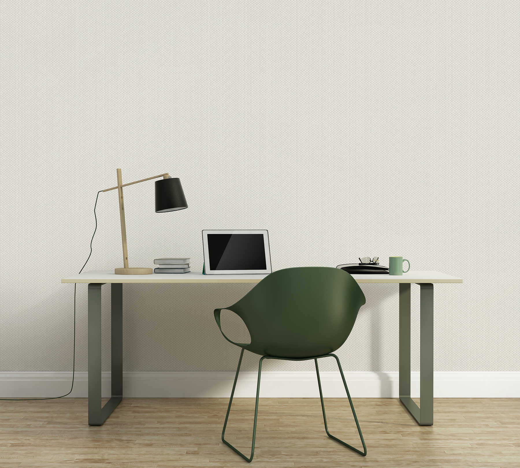             Glass-fibre wallpaper with coarse double warp - dimensionally stable, can be painted over several times
        