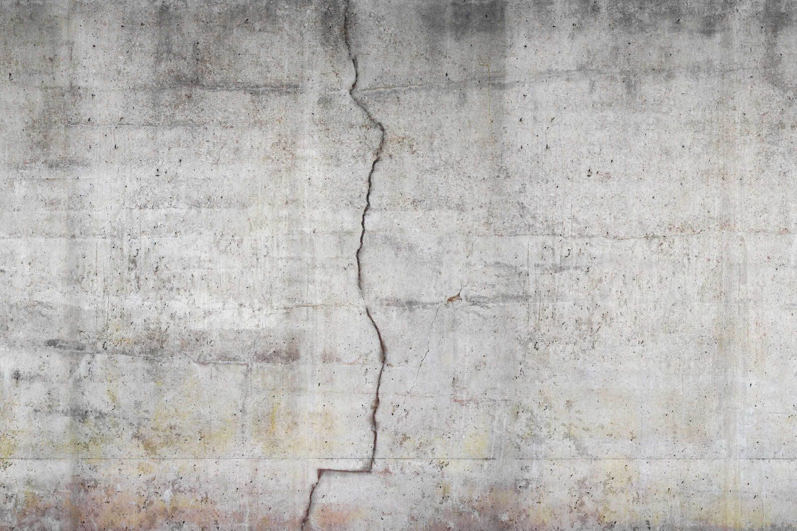             Canvas painting Concrete Wall Optics with Crack - 0,90 m x 0,60 m
        