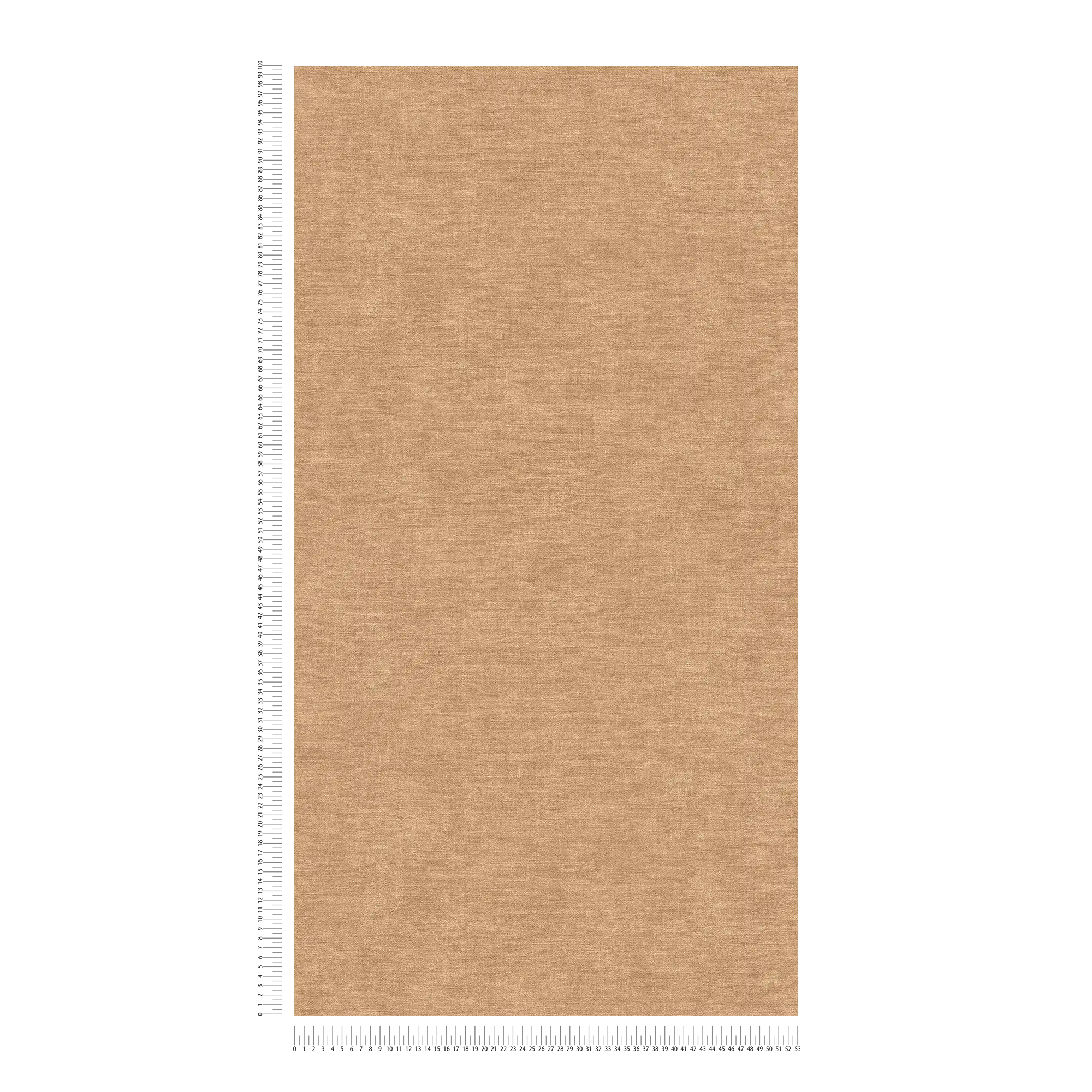             Carta da parati unitaria con texture leggera in aspetto tessile - marrone, beige
        