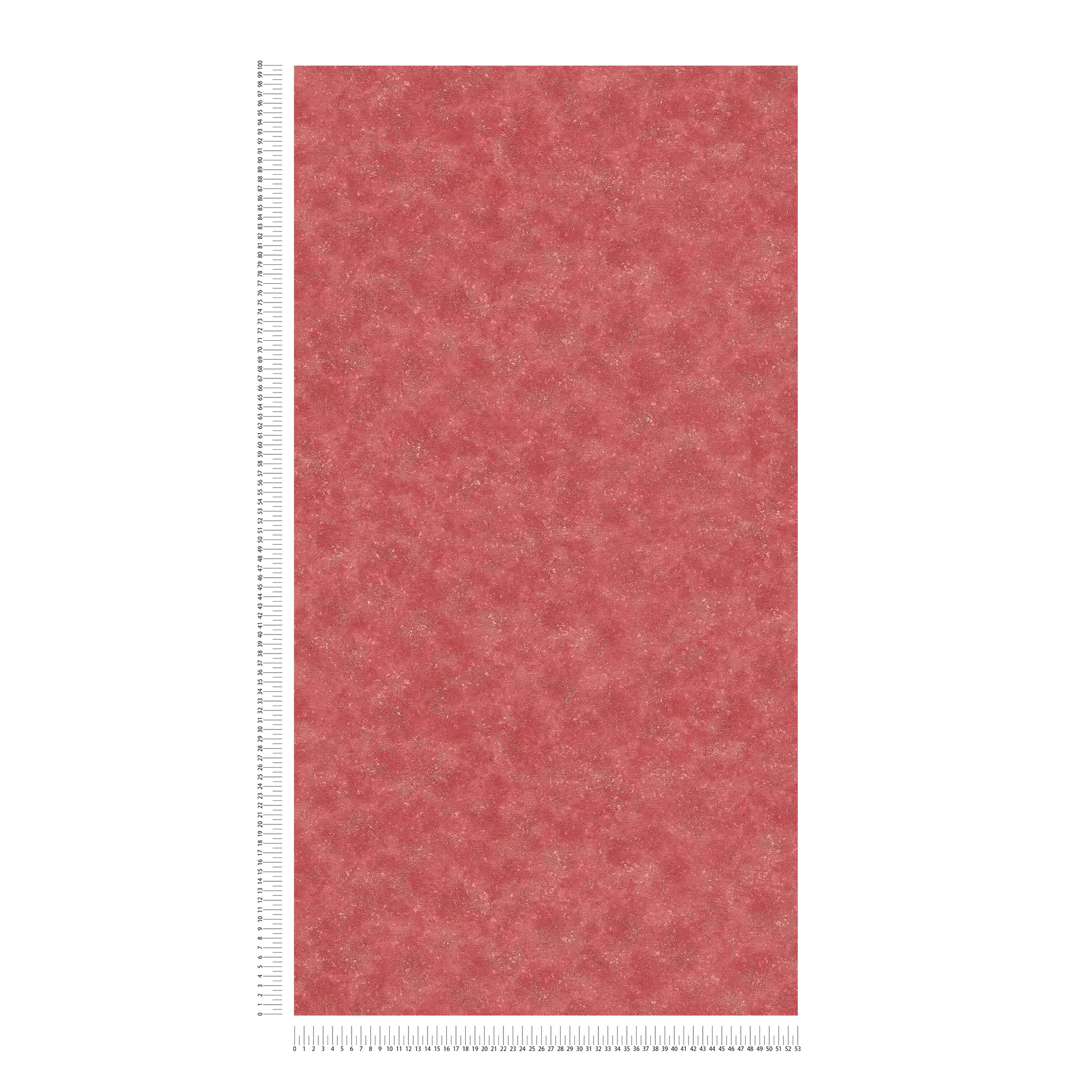             Red non-woven wallpaper shaded, satin with texture effect
        
