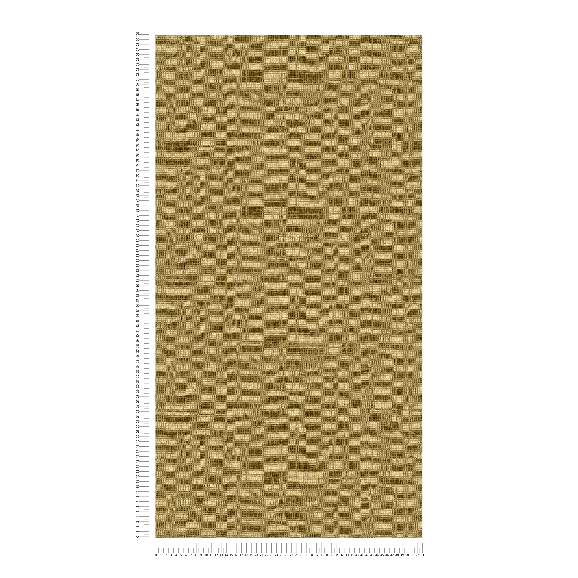             carta da parati giallo ocra screziata con struttura in tessuto - giallo, marrone
        