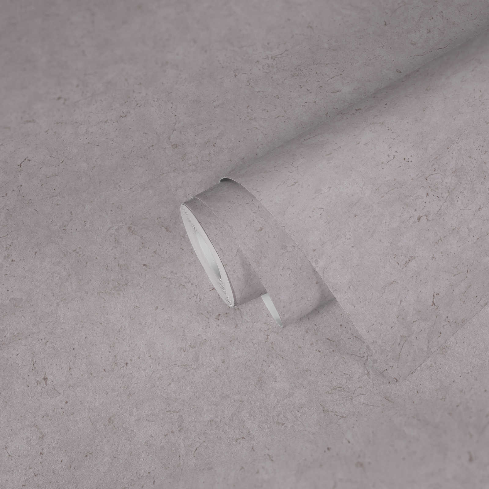             Carta da parati in tessuto non tessuto a tinta unita con effetto cemento - grigio
        