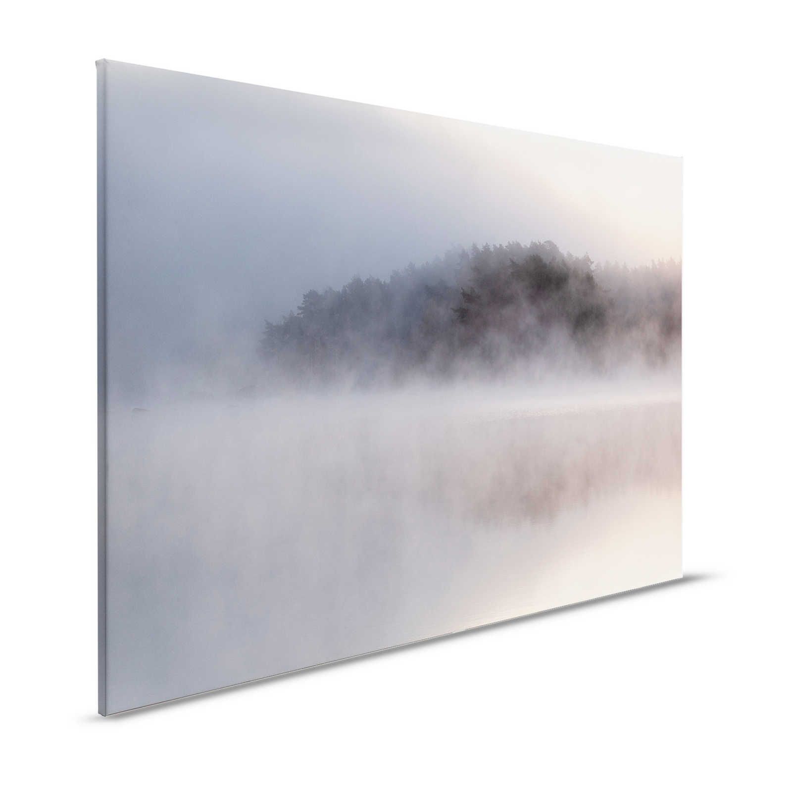 Avalon 1 - Canvas painting Landscape at dawn - 1.20 m x 0.80 m
