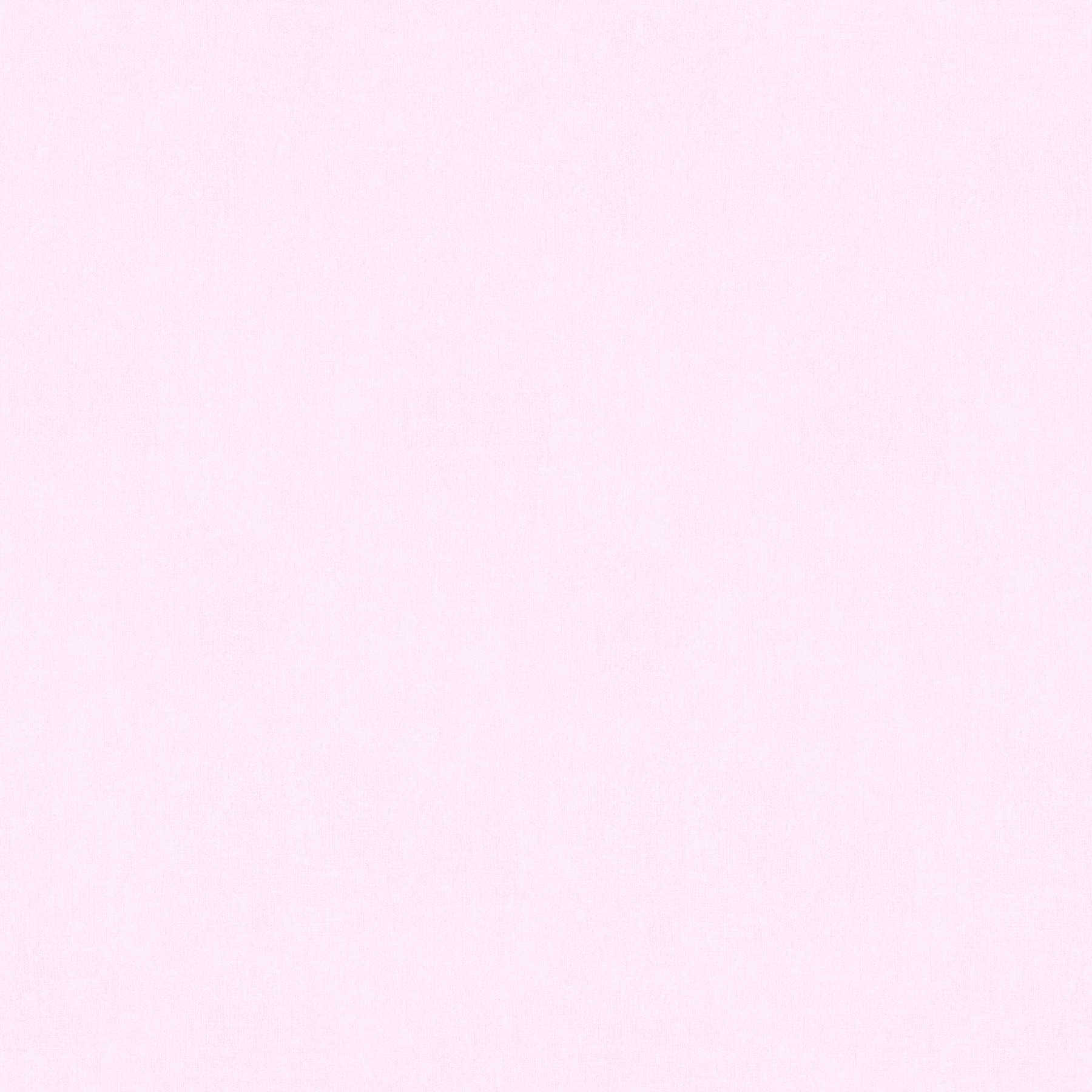 Nursery wallpaper plain for girls - pink
