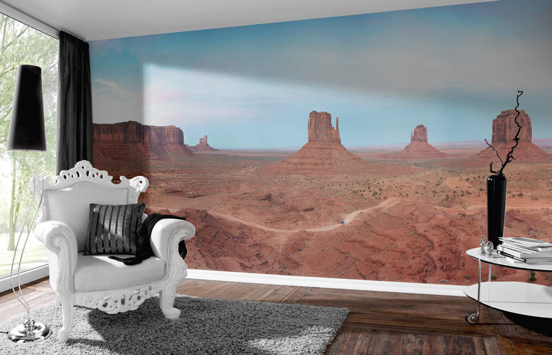             Paysage Papier peint Monument Valley Arizona Table Mountain
        