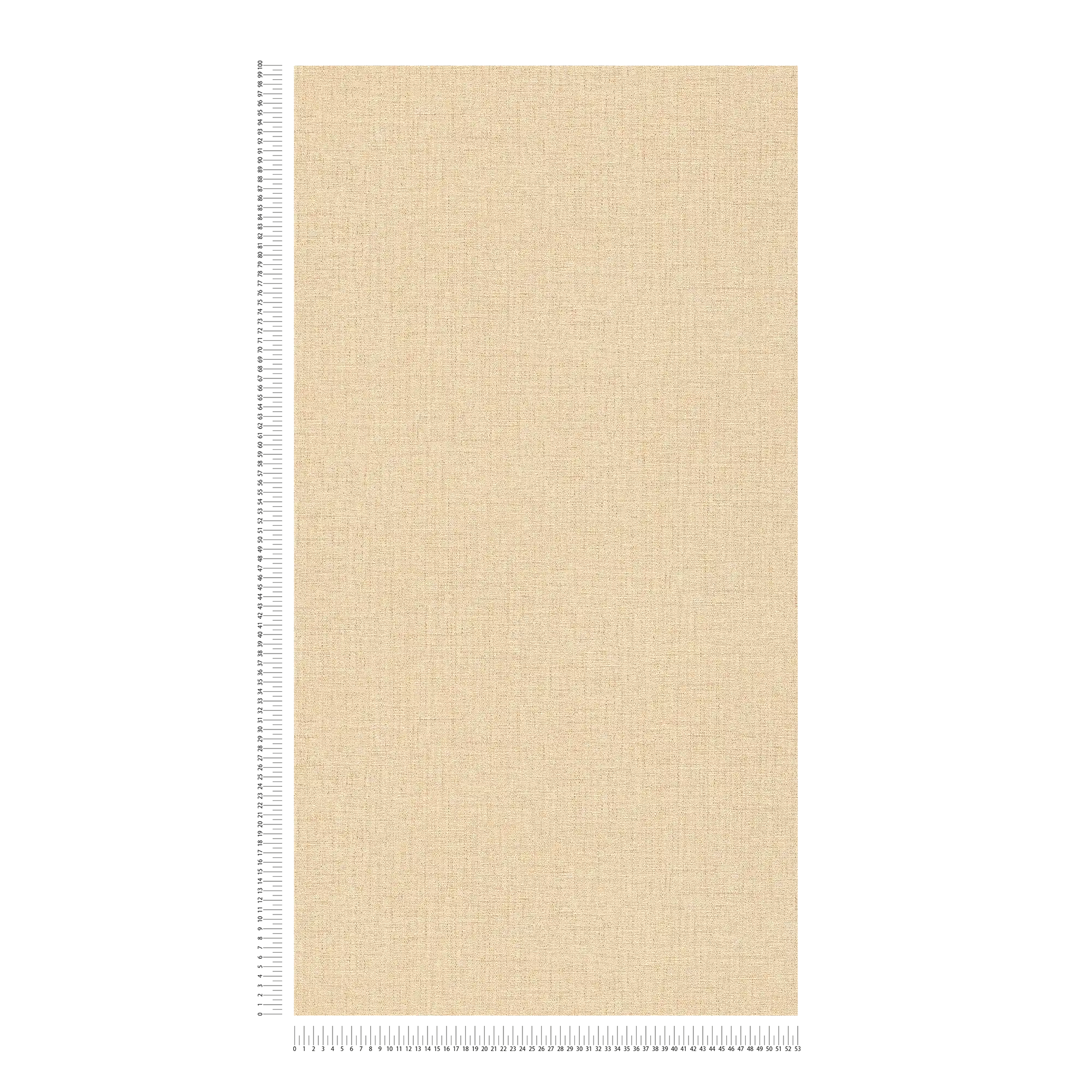             Papier peint aspect textile chiné avec structure - beige
        