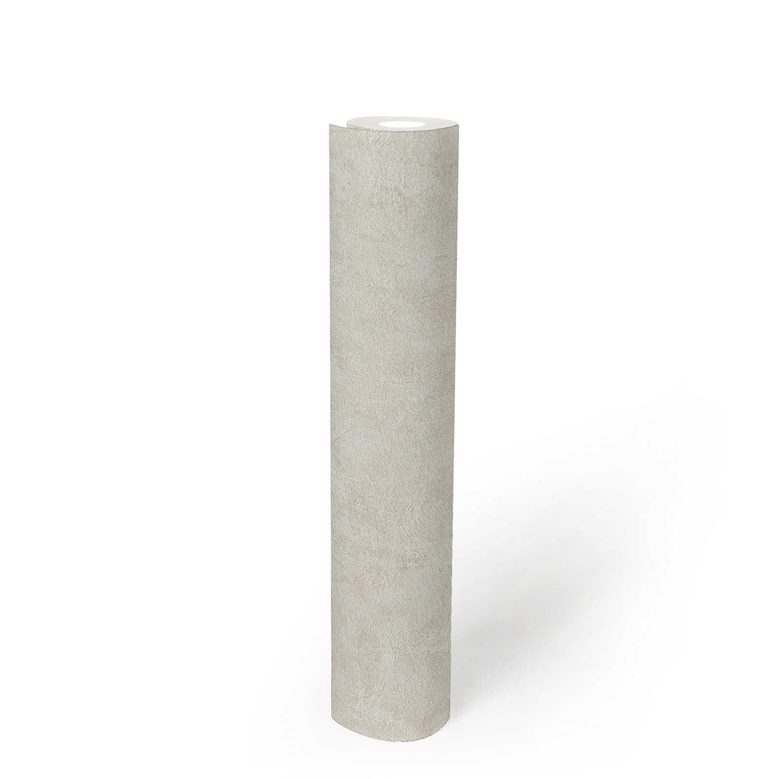             Papel pintado tejido-no tejido con aspecto de hormigón y efecto texturizado Sin PVC - gris, beige
        