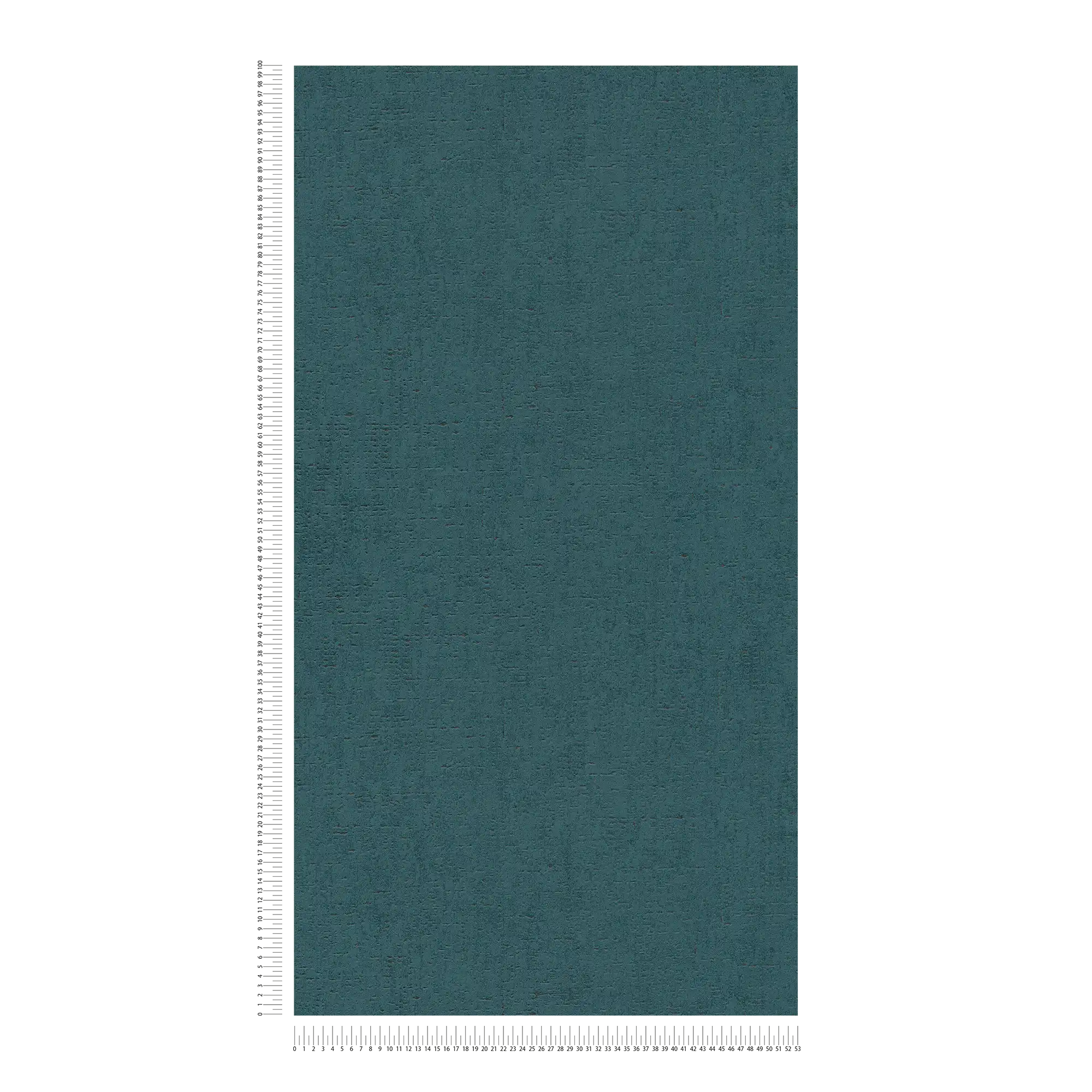             Papier peint pétrole à texture chinée - bleu, vert
        