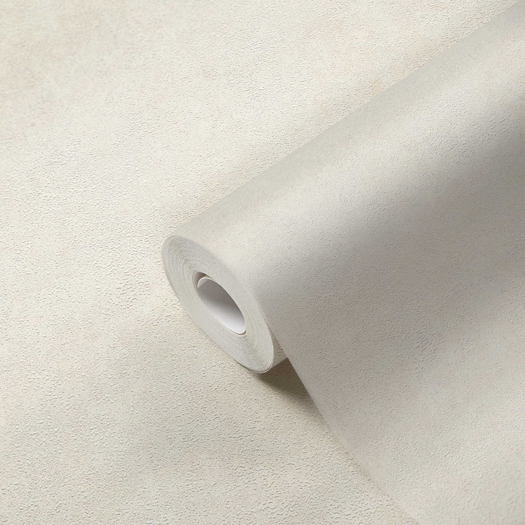             Papel pintado no tejido con ligeros toques de brillo - crema, blanco
        