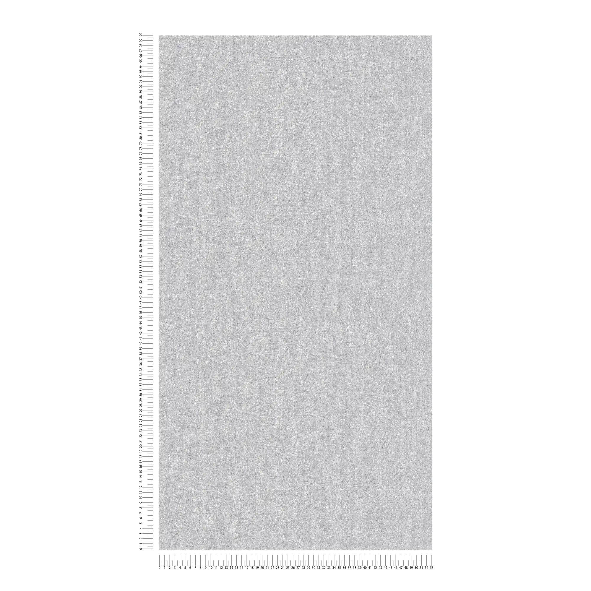             Carta da parati grigio chiaro con motivo strutturato, lucido - Grigio
        