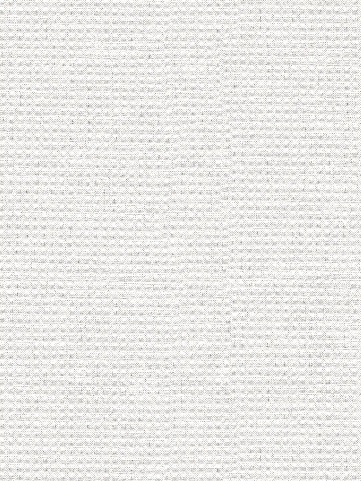 Papier peint aspect textile avec teinture chinée - gris, blanc
