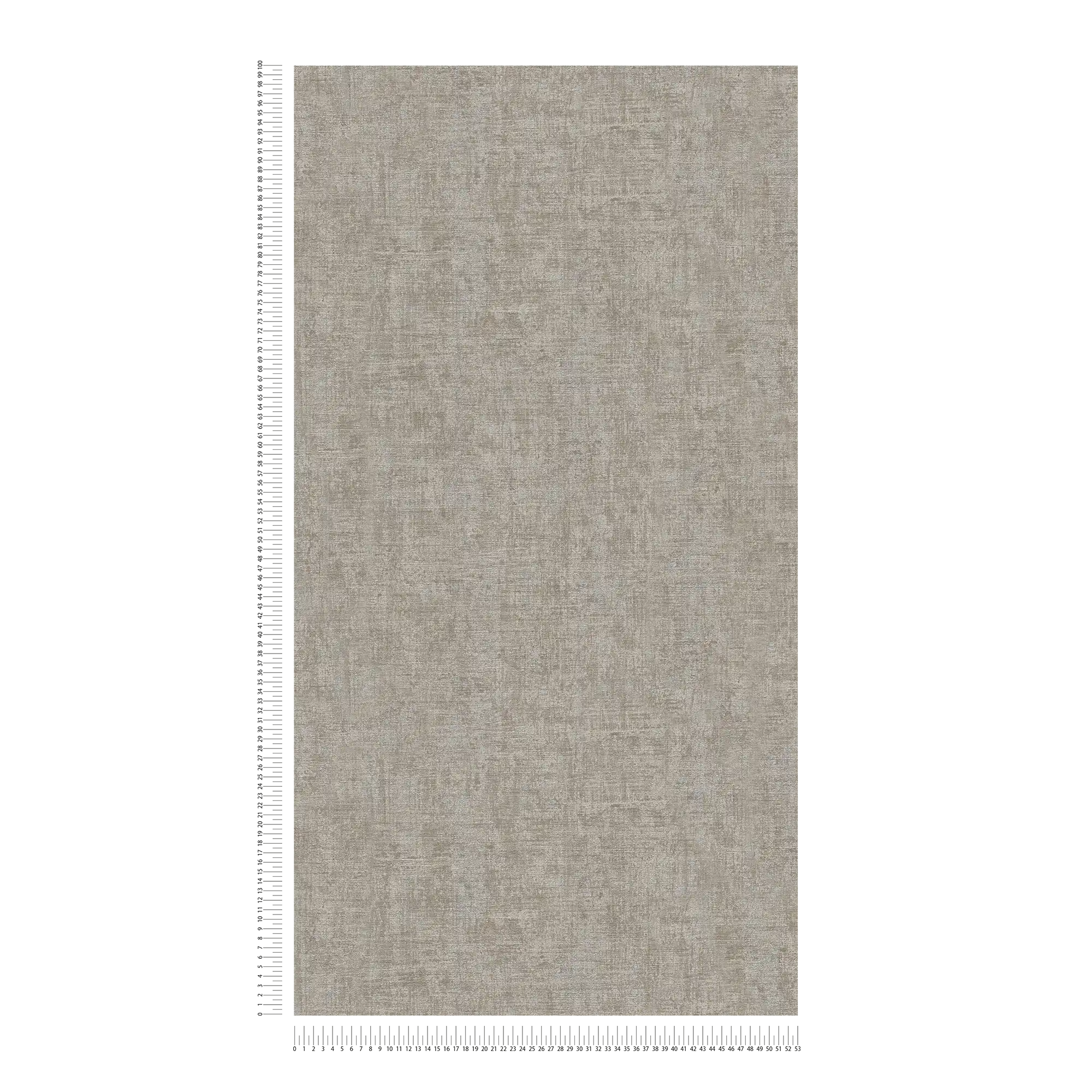             Brown wallpaper mottled with silver metallic accents
        