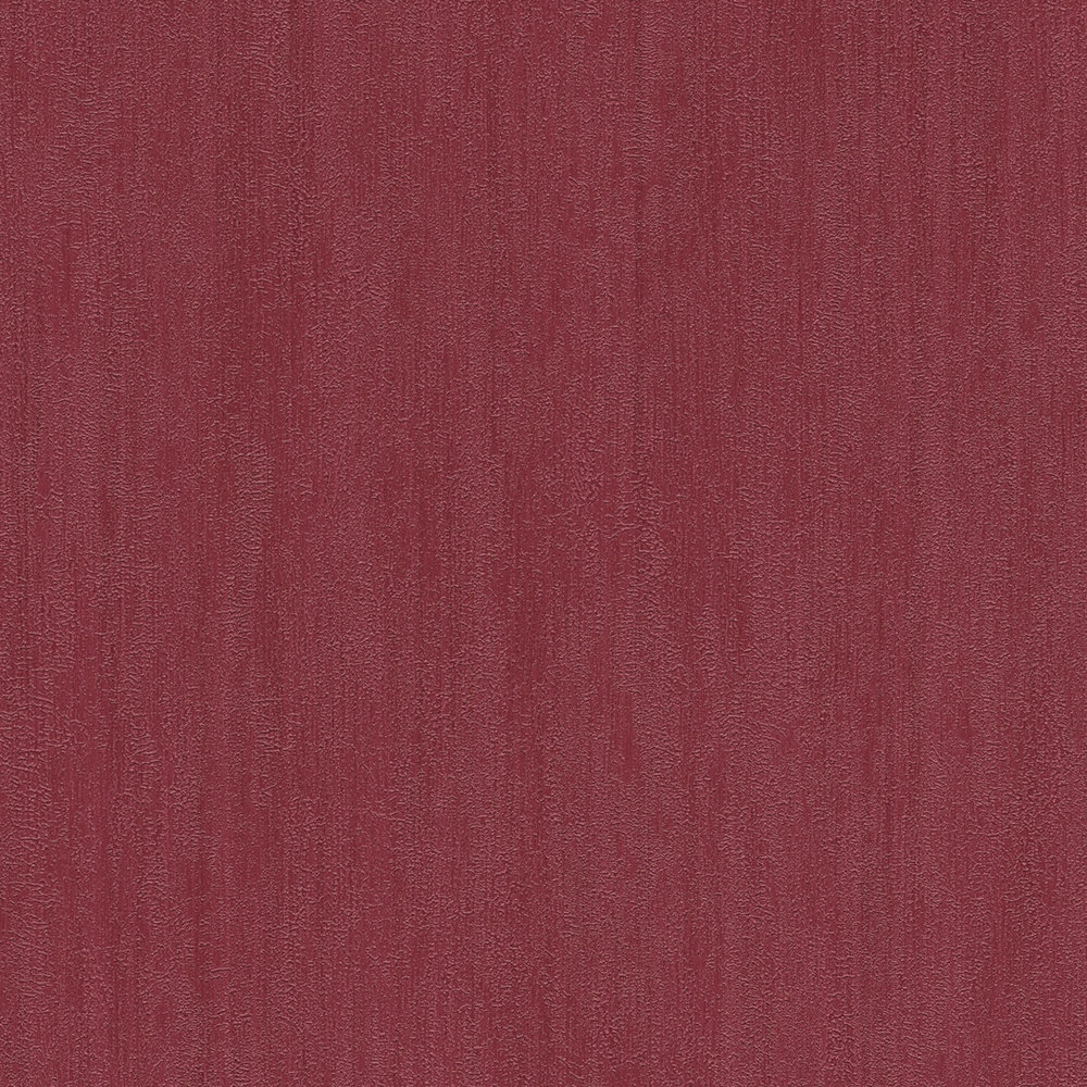             wallpaper wine red plain mottled with plaster look structure embossing
        