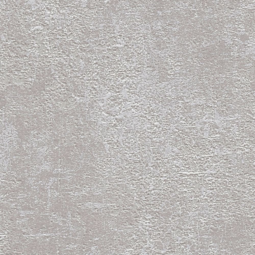            Wallpaper plaster structure, plain & satin - grey
        