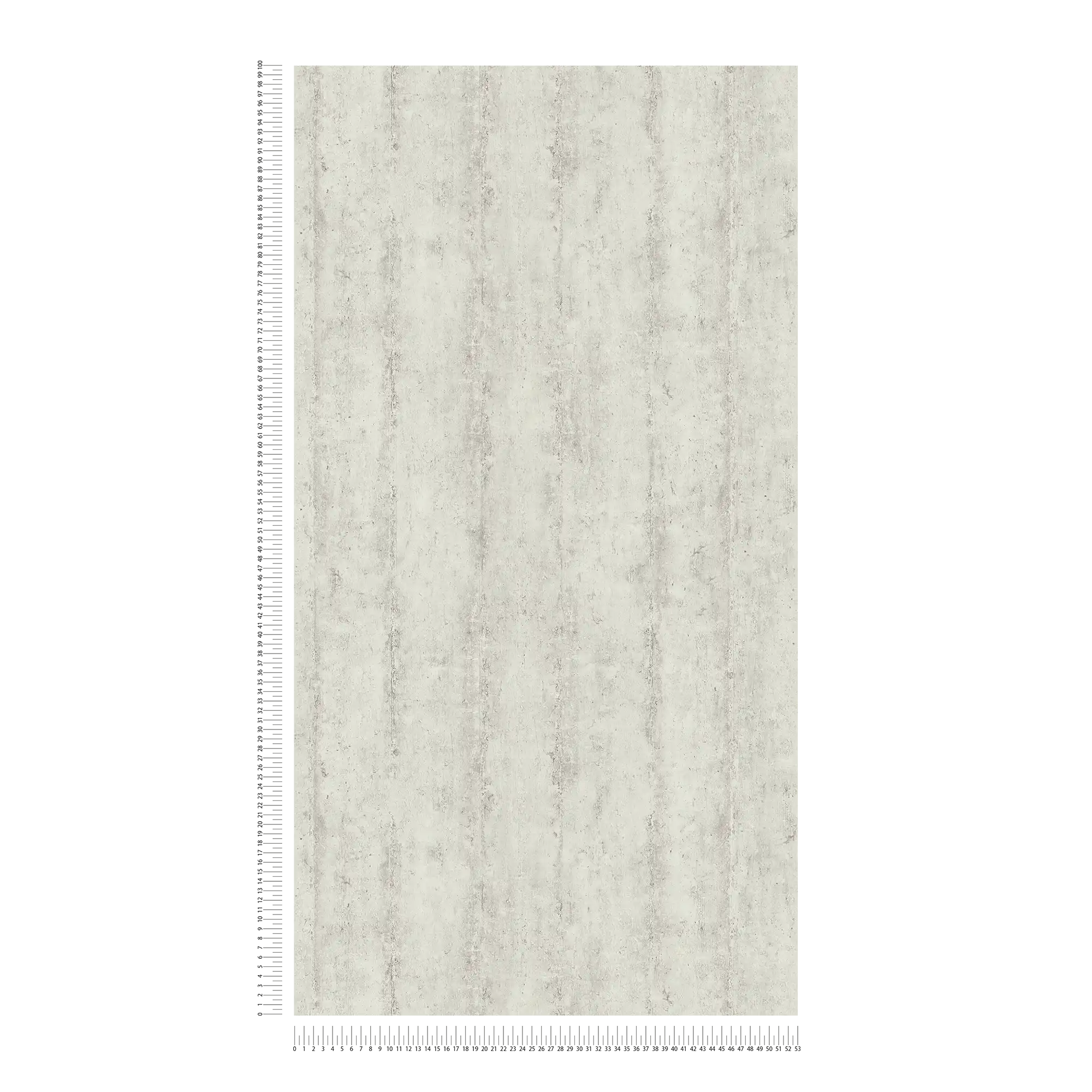             Vliesbehang met betonlook streeppatroon - beige, grijs
        