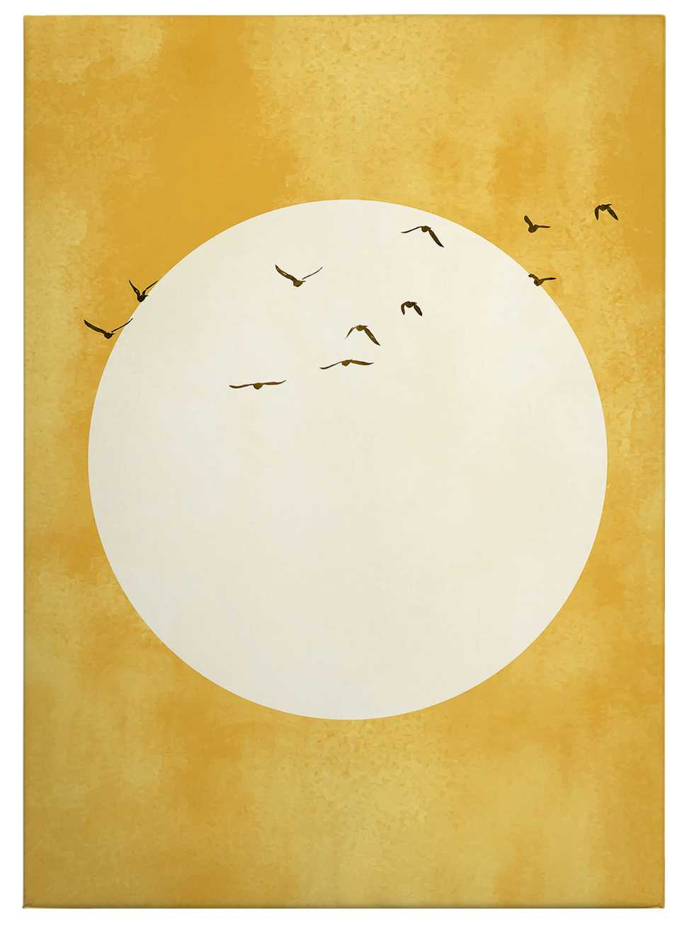             Canvas schilderij "Sunshine" van Kubistika - 0,50 m x 0,70 m
        
