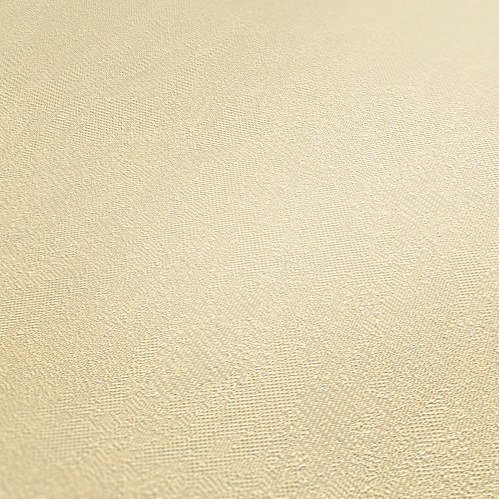             Neutral plain wallpaper with textured surface - cream
        