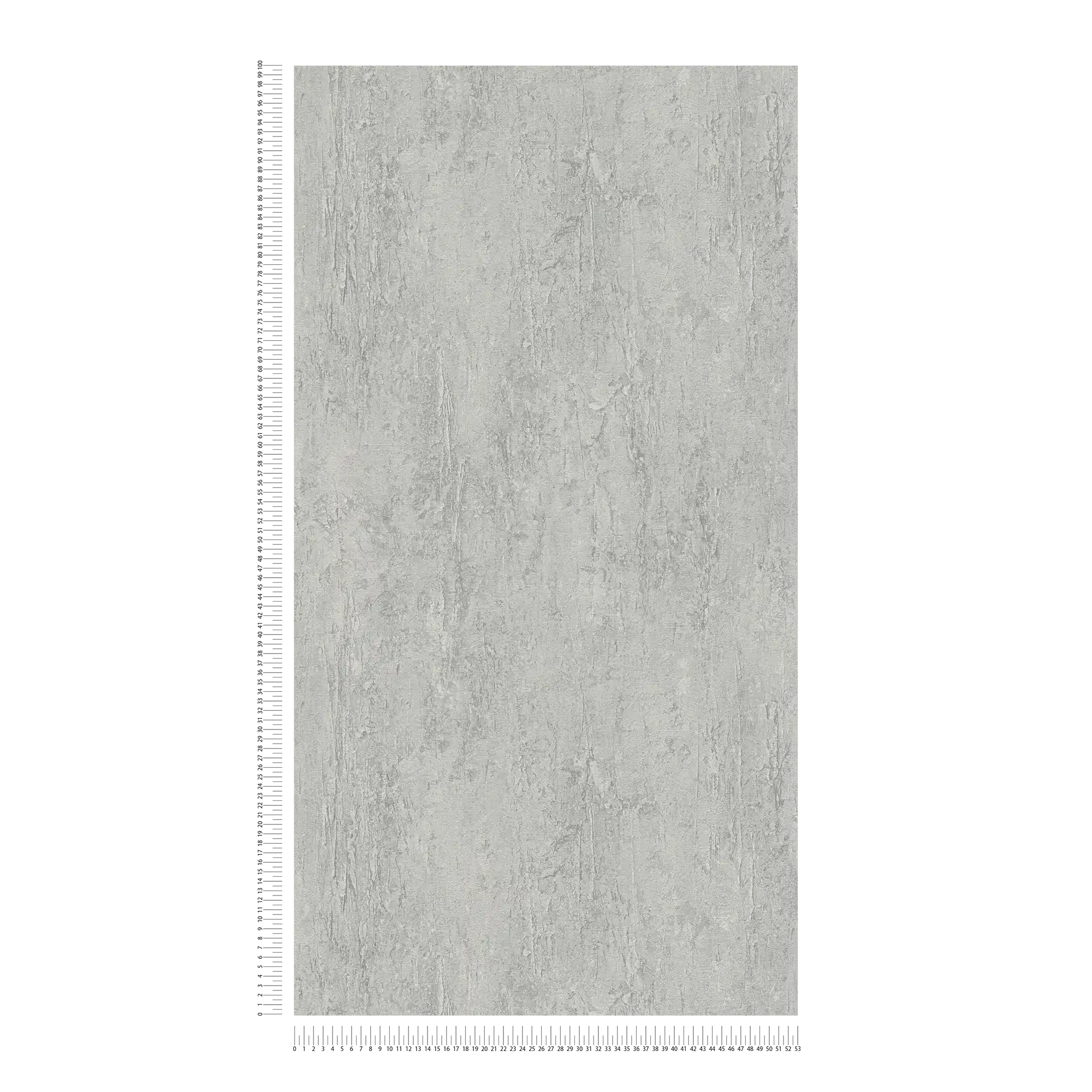             Carta da parati in tessuto non tessuto con motivo a trama naturale e effetto cemento - grigio
        