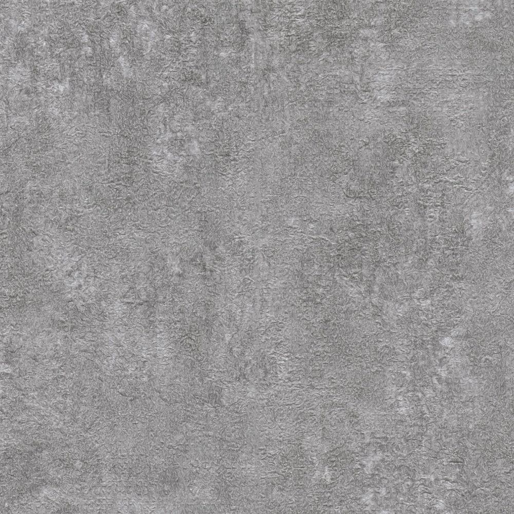             Carta da parati in tessuto non tessuto struttura in cemento grigio screziato
        