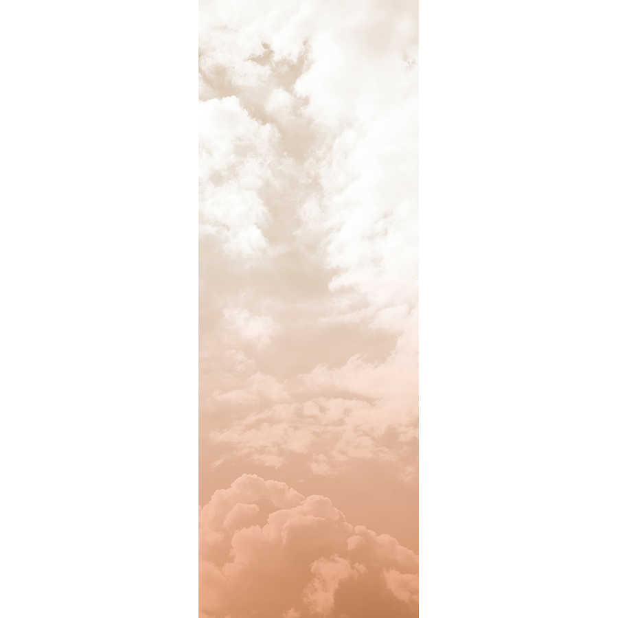 Papel pintado fotográfico moderno cielo nublado en tejido no tejido liso de alta calidad
