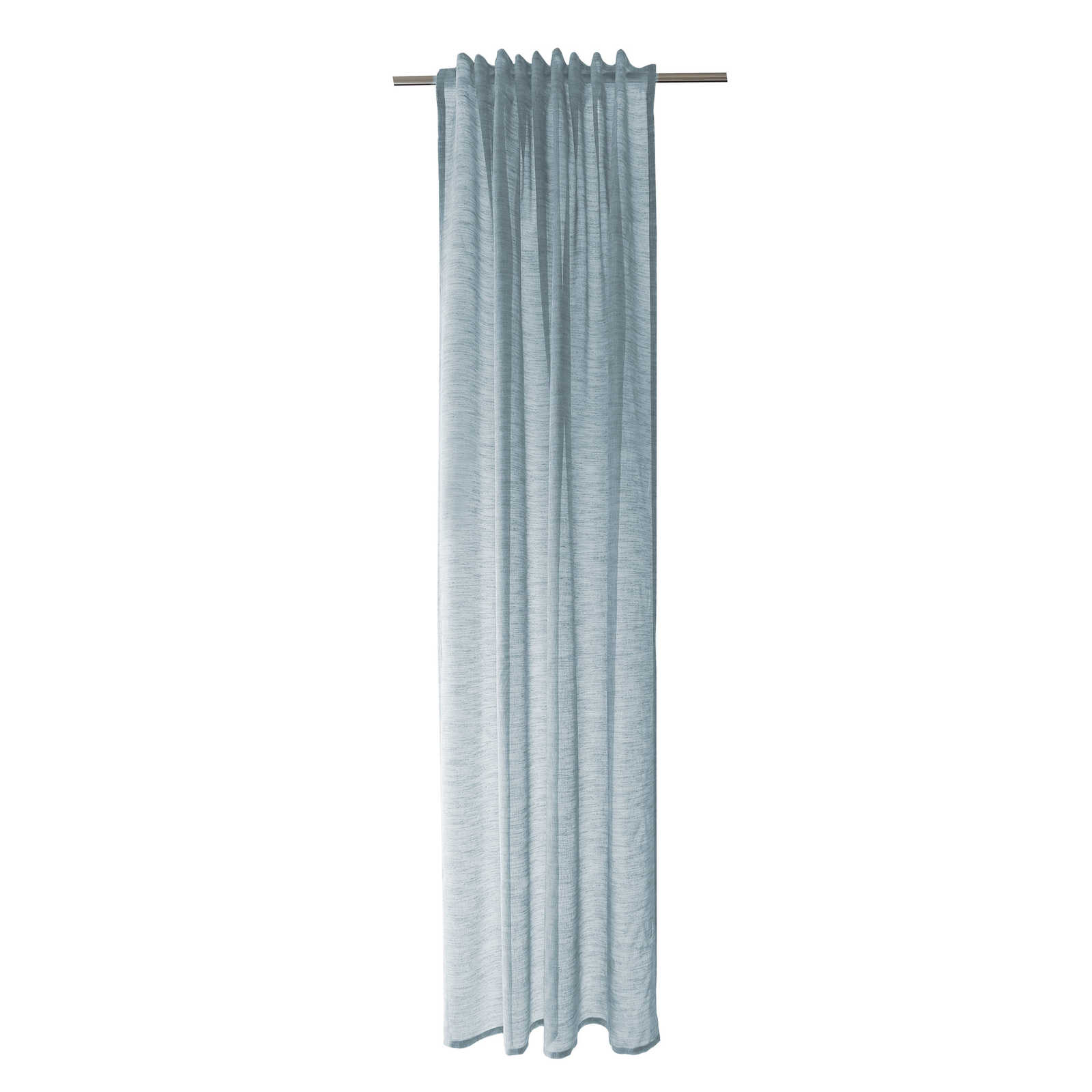         Echarpe décorative à passants 140 cm x 245 cm fibre synthétique bleu clair
    