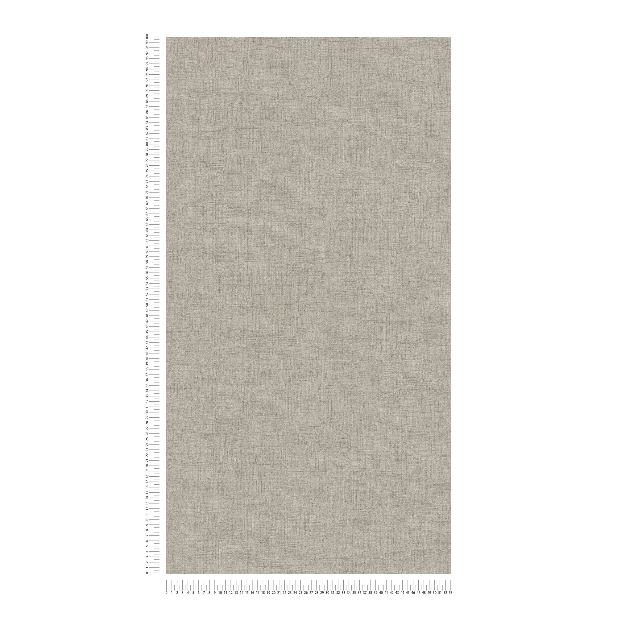             Linen look wallpaper plain, neutral - beige
        