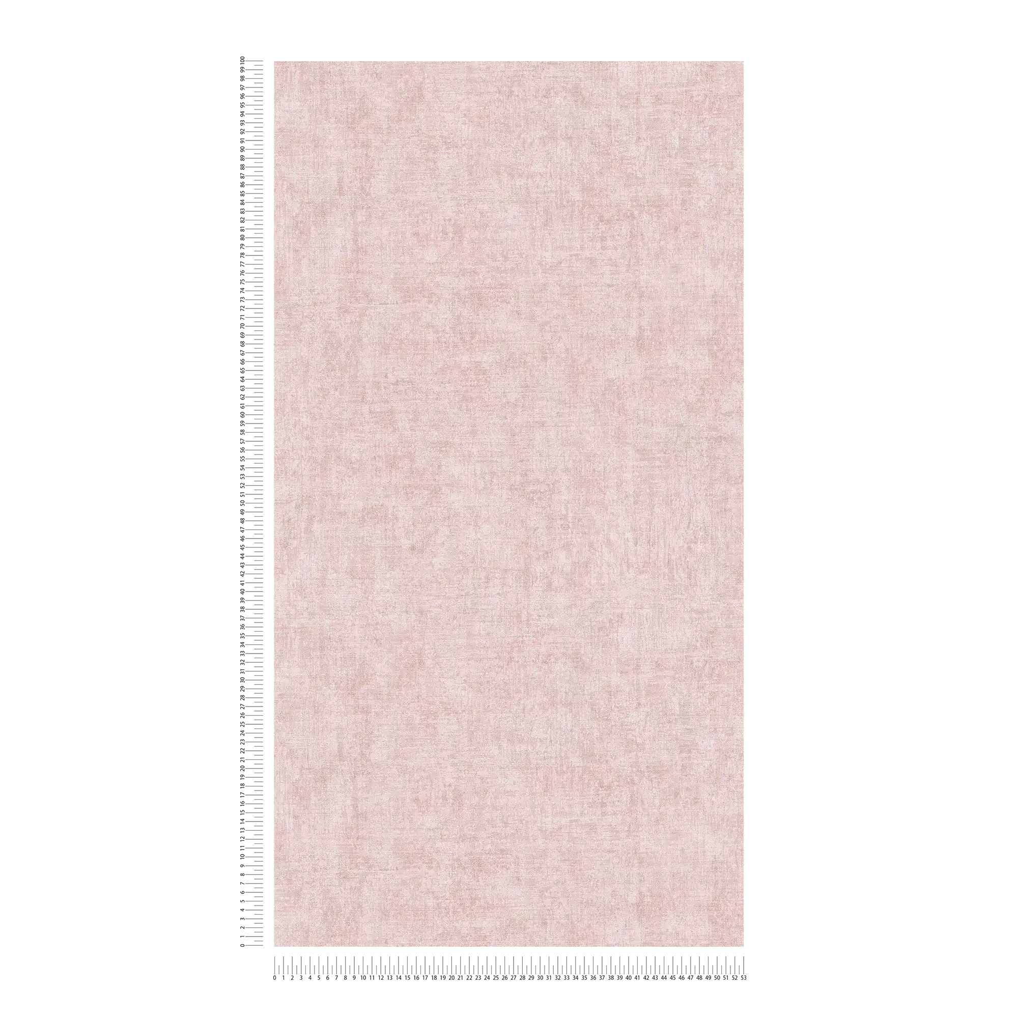             Papier peint intissé uni, chiné, motif structuré - rose
        