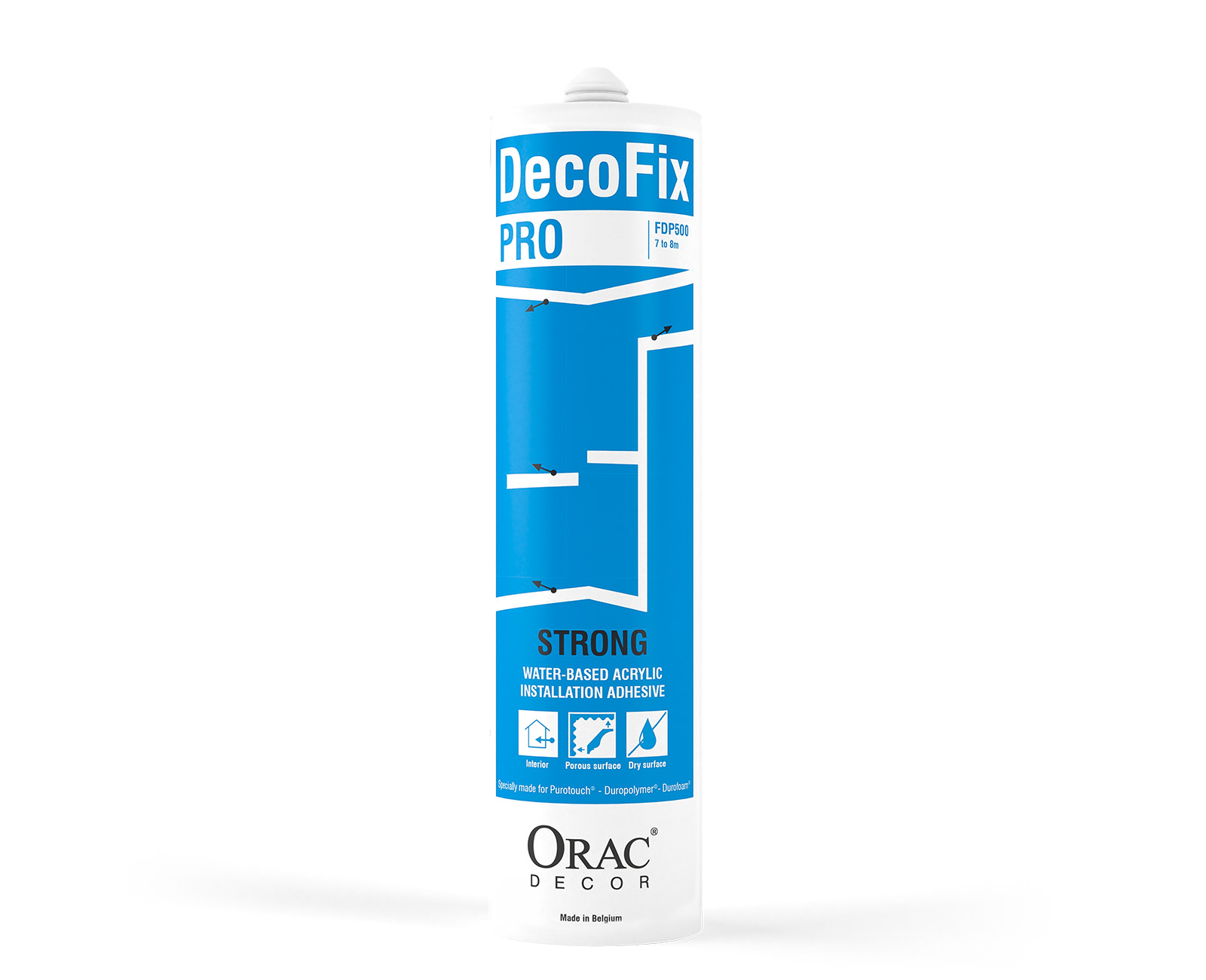 Strong mounting adhesive DecoFix Pro - FDP500
